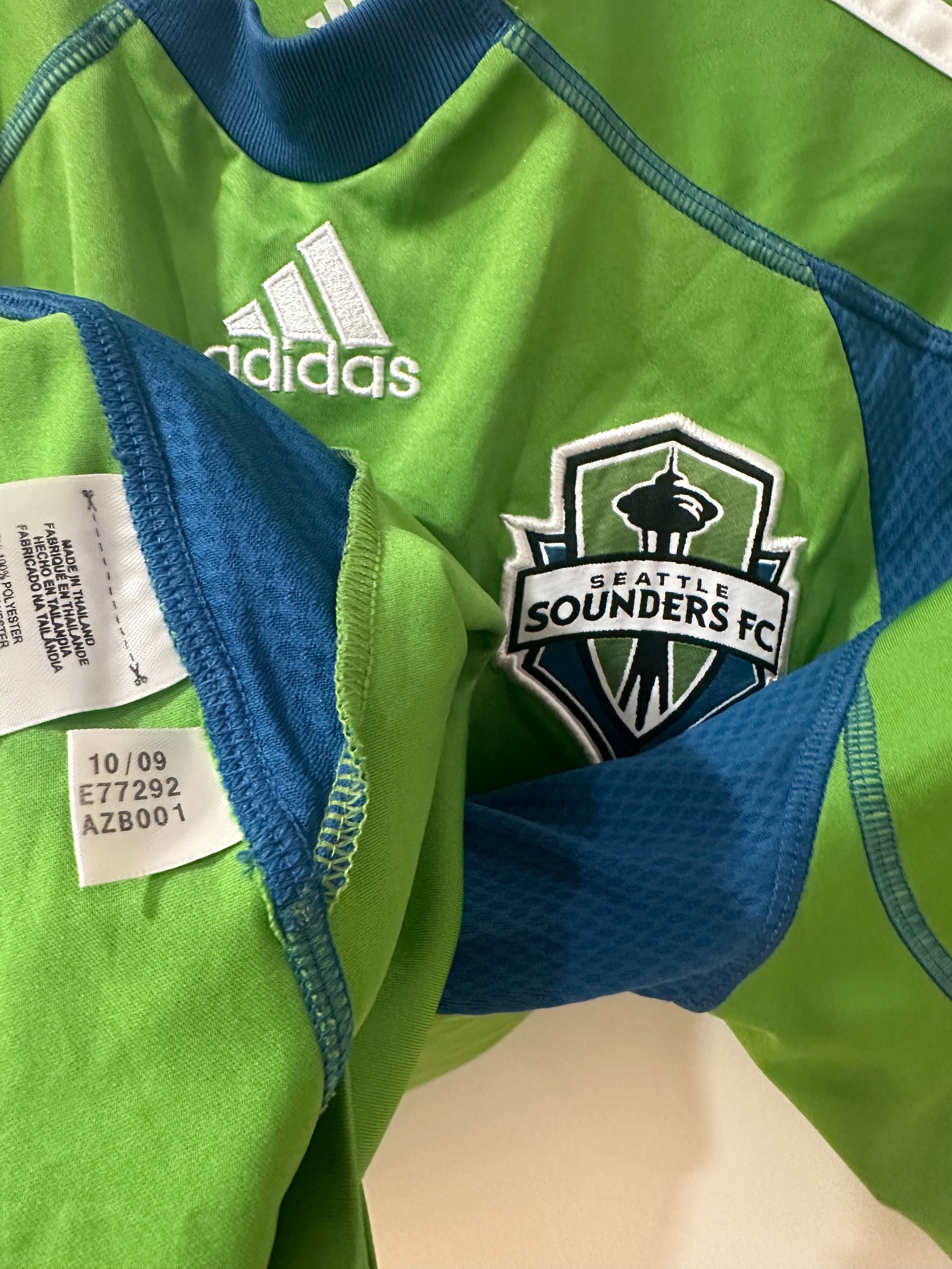 Seattle Sounders 2009-10 Home Soccer Jersey (M)