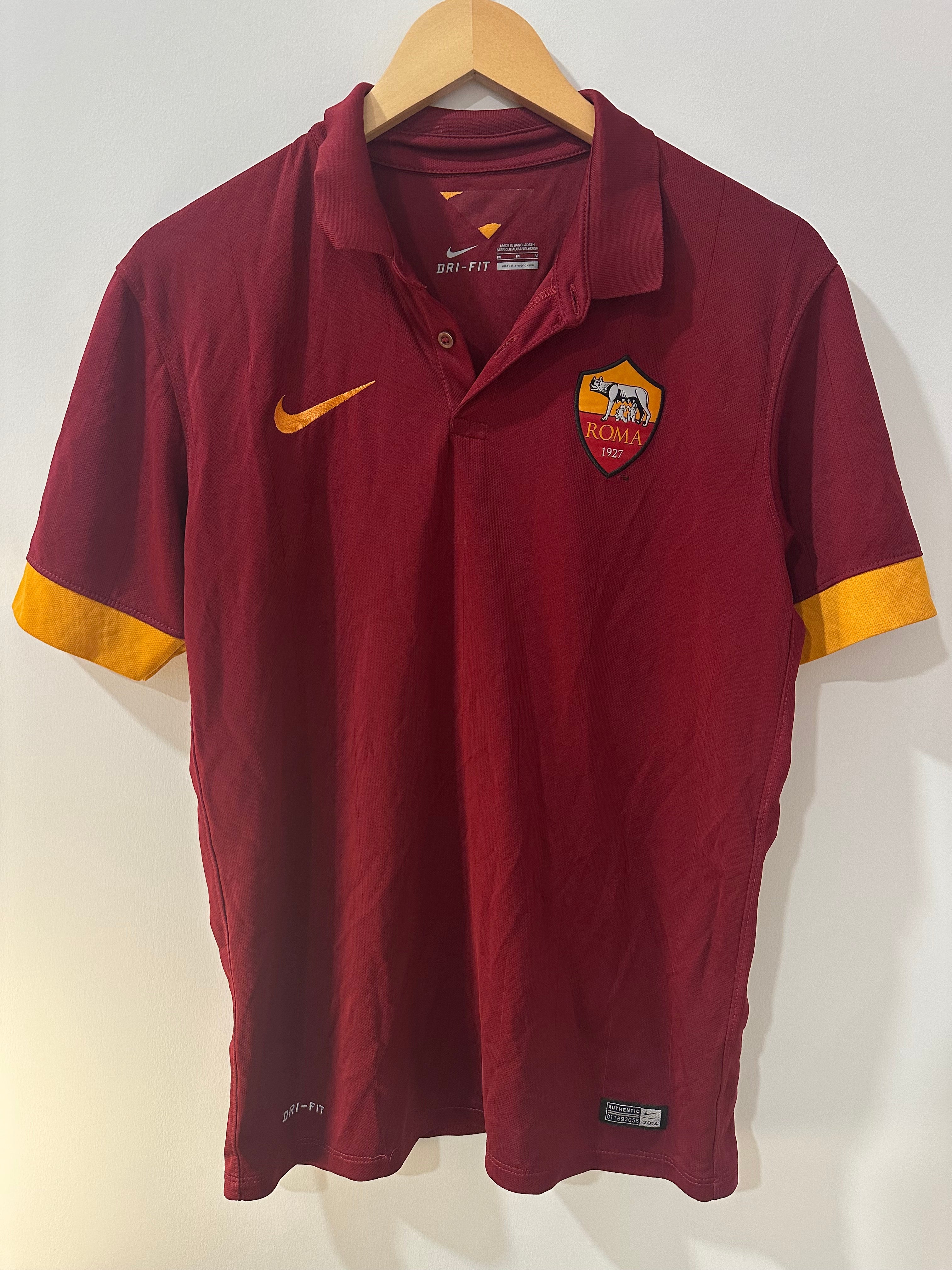 AS Roma 2014-15 Home Soccer Jersey (M)
