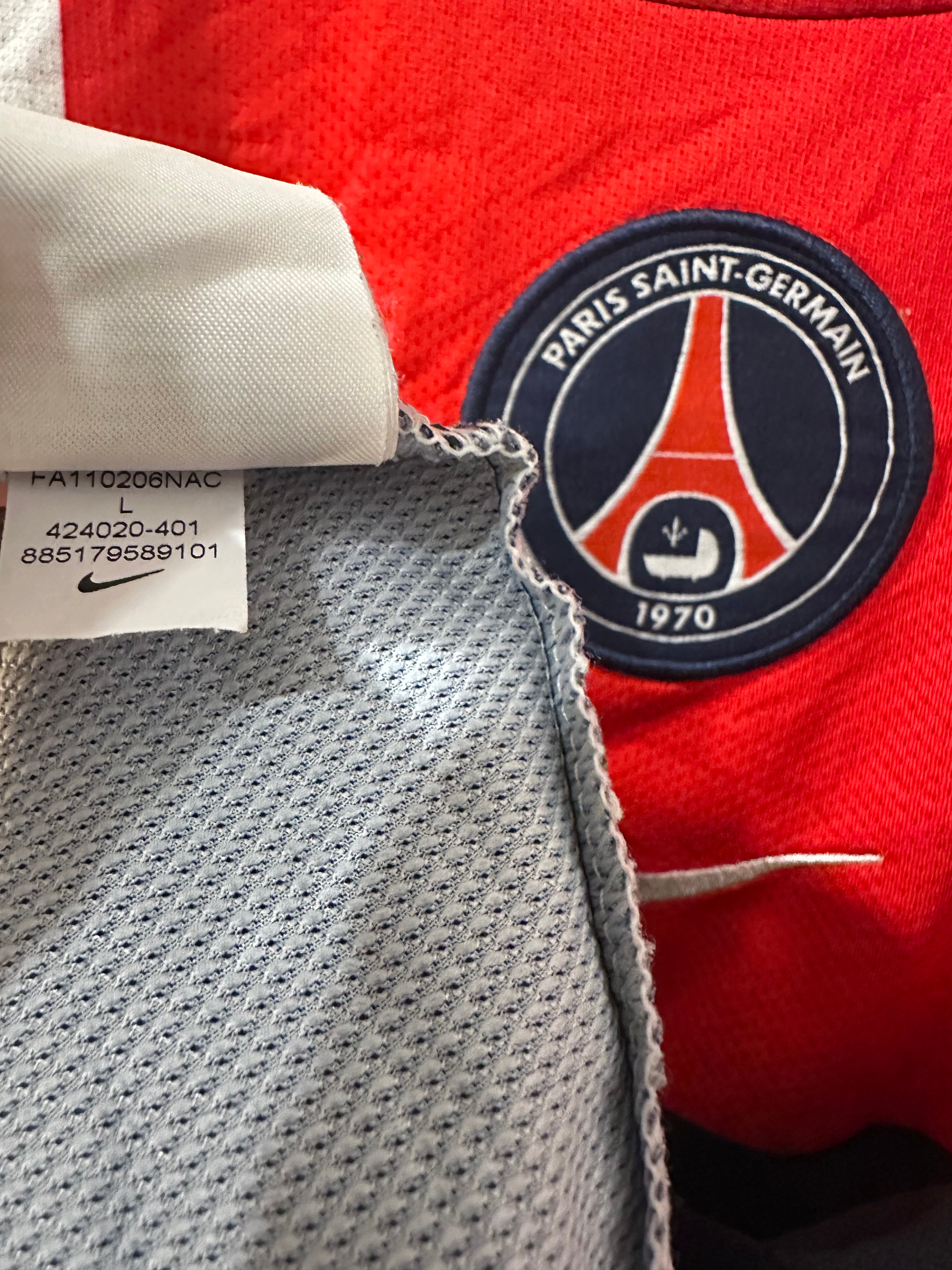 PSG 2011-12 Home Soccer Jersey (L)