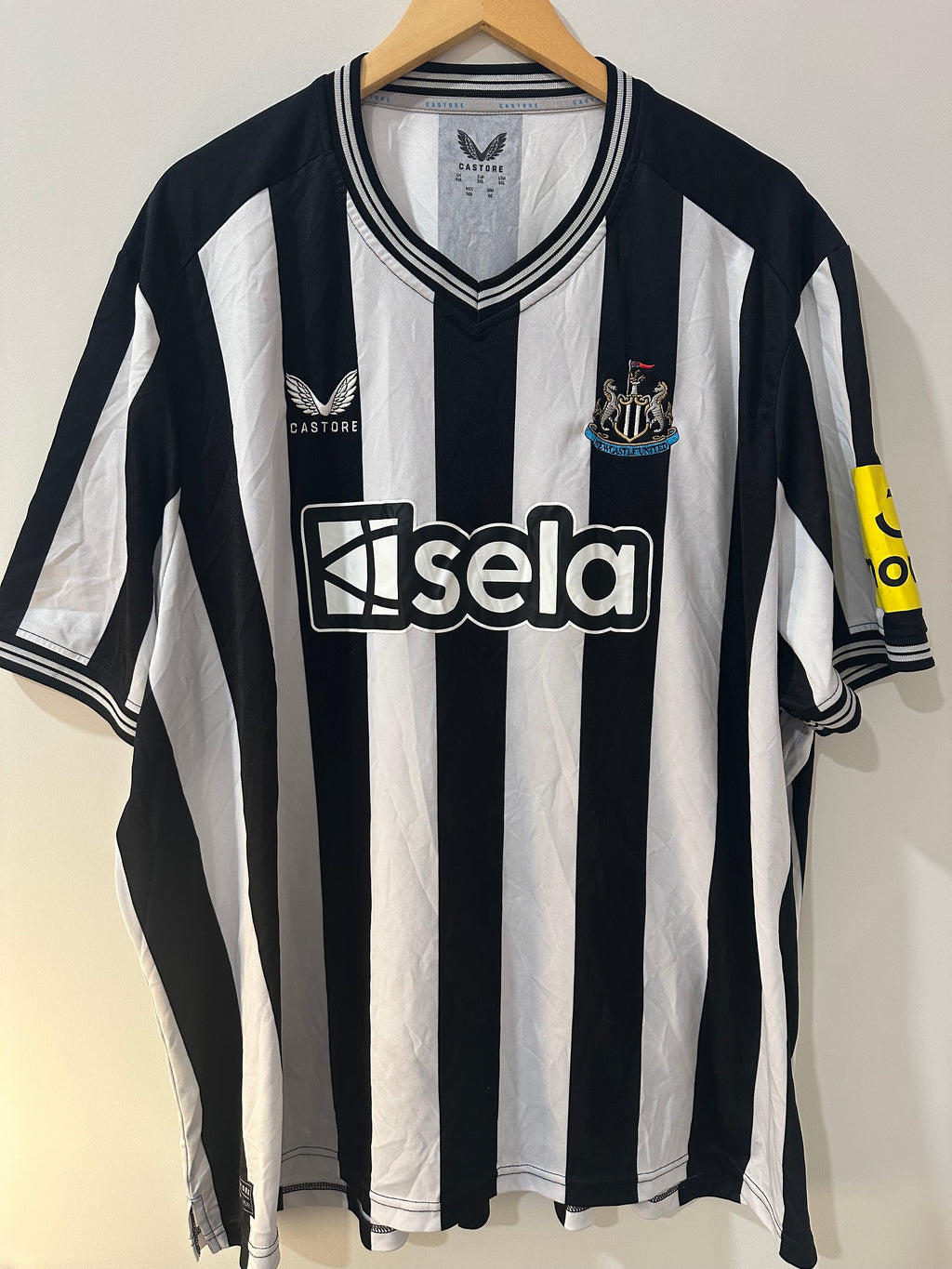 Newcastle United 2023-24 Home Soccer Jersey (5XL)