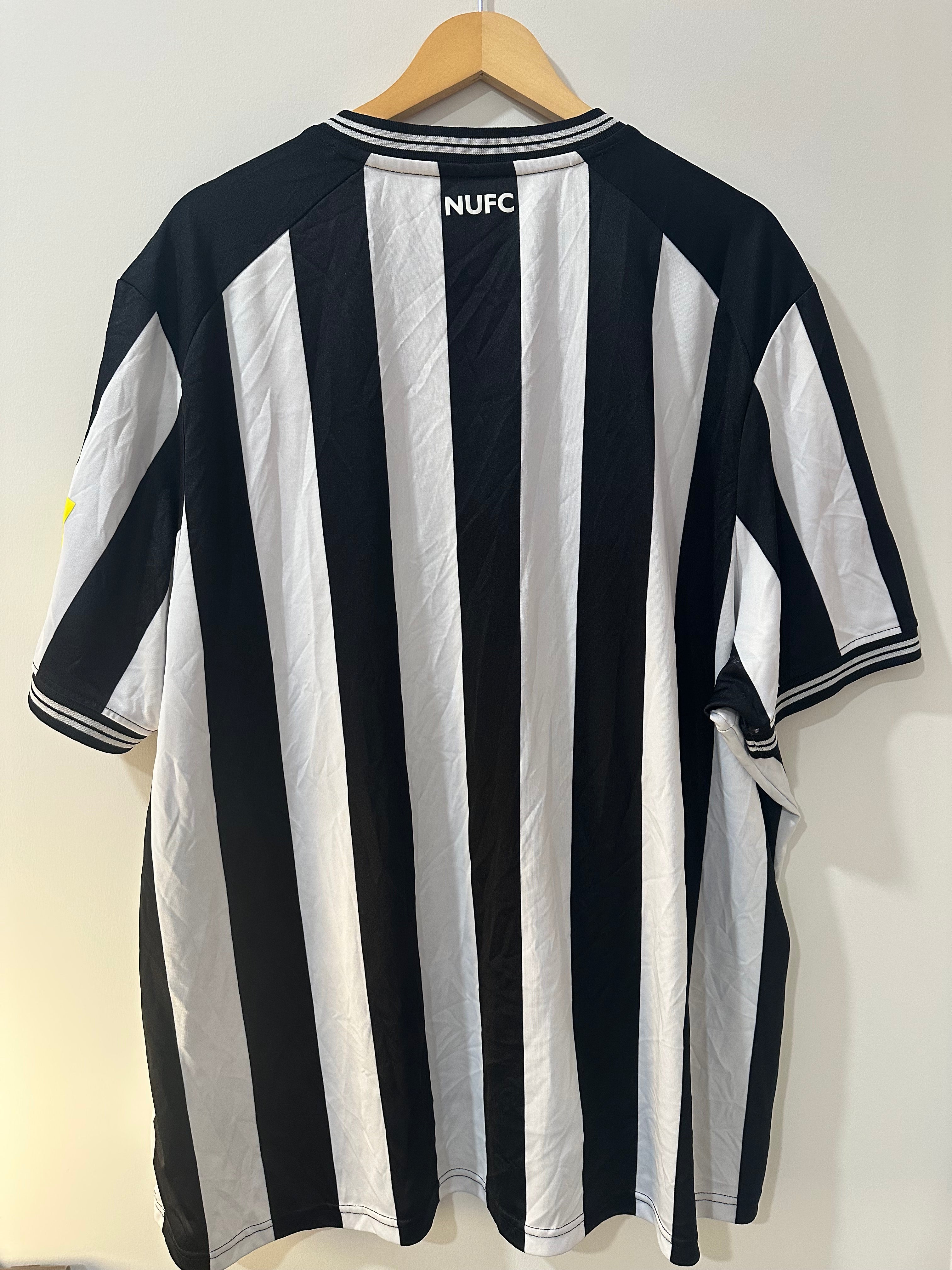 Newcastle United 2023-24 Home Soccer Jersey (5XL)