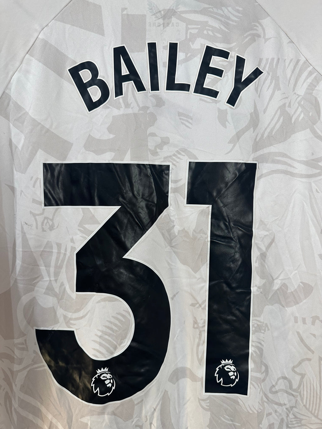 Aston Villa 2023-24 Away Soccer Jersey Bailey #31 (L)