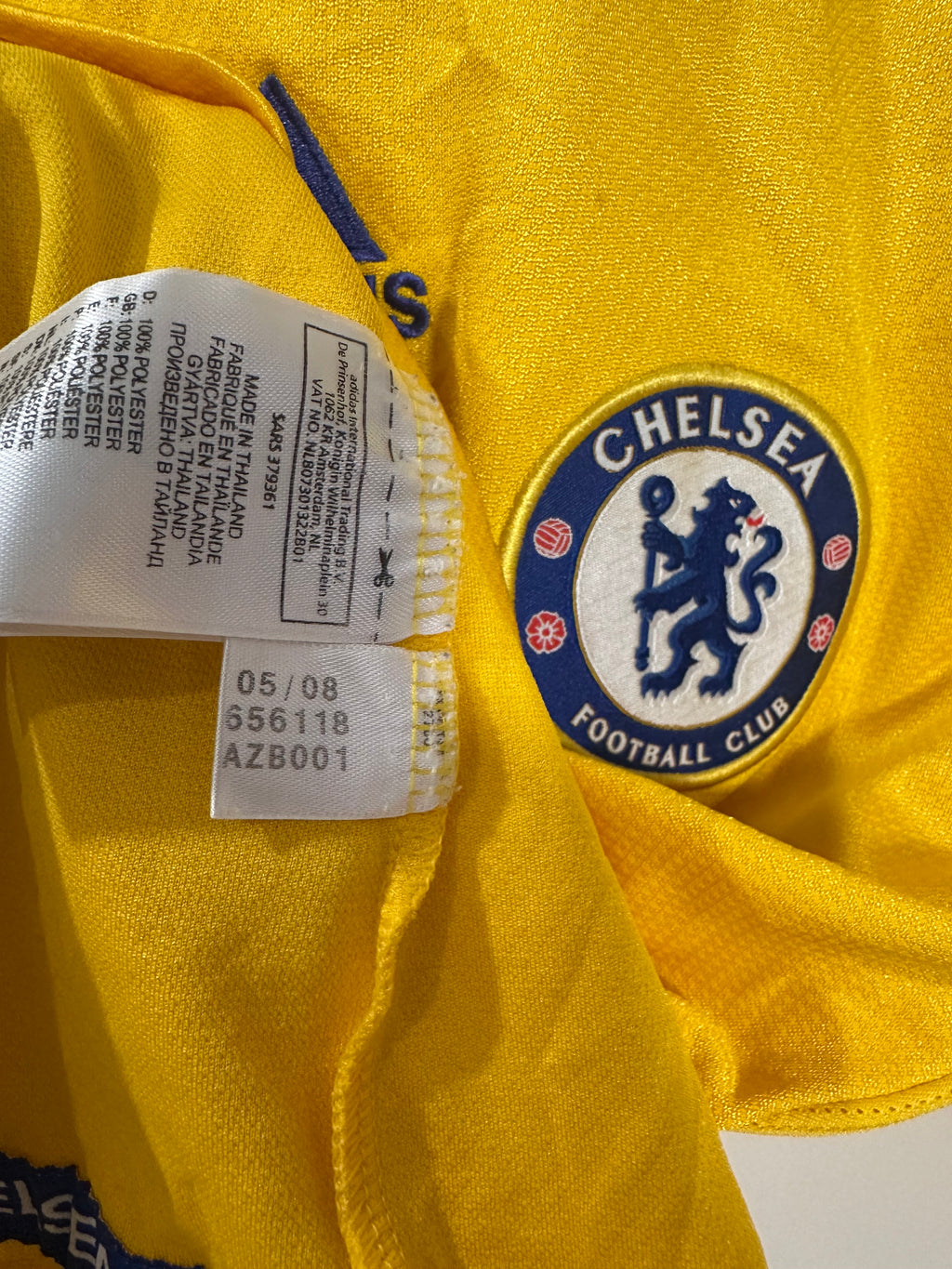Chelsea 2008-09 Third Soccer Jersey (S)