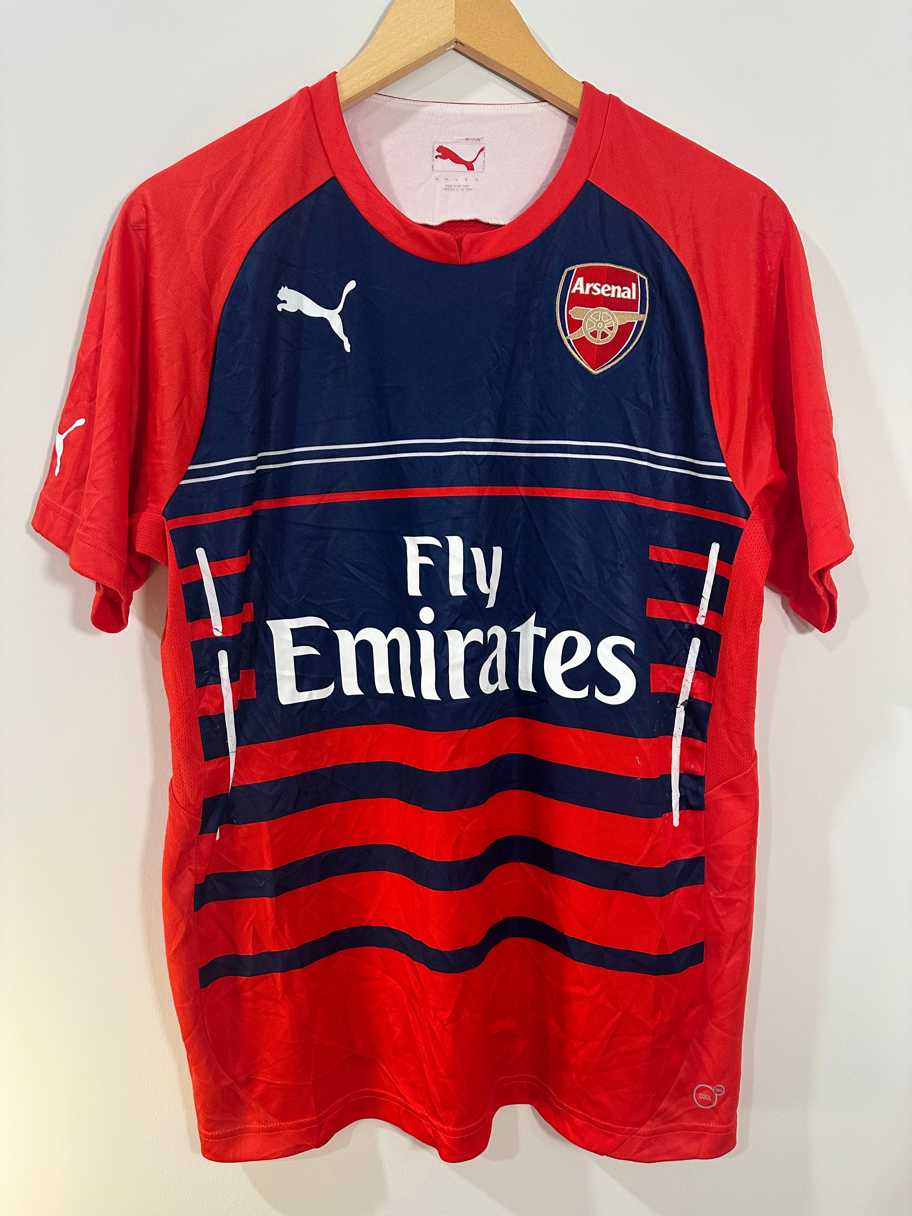 Arsenal 2015-16 Pre-Match Soccer Jersey (M)