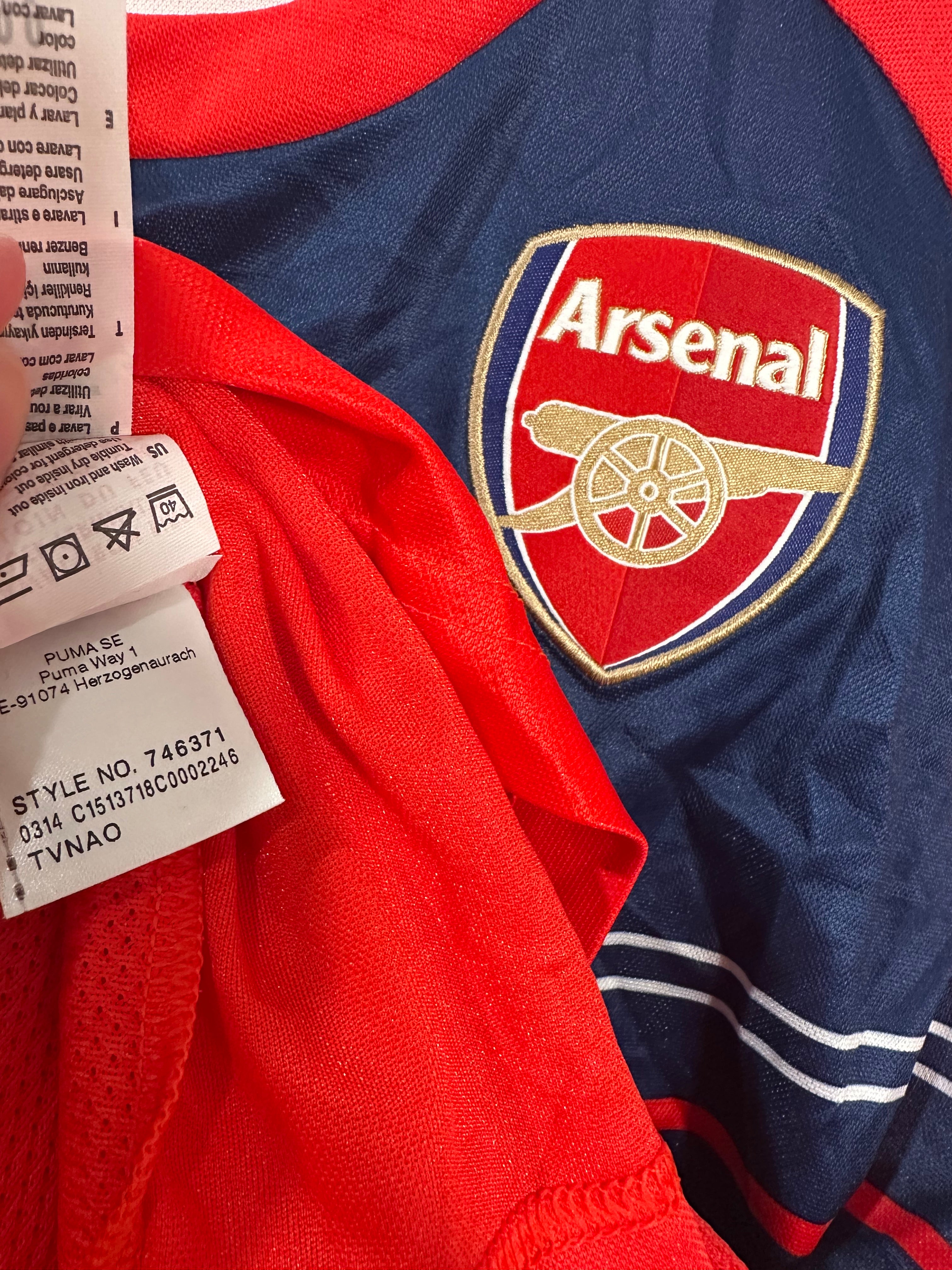 Arsenal 2015-16 Pre-Match Soccer Jersey (M)