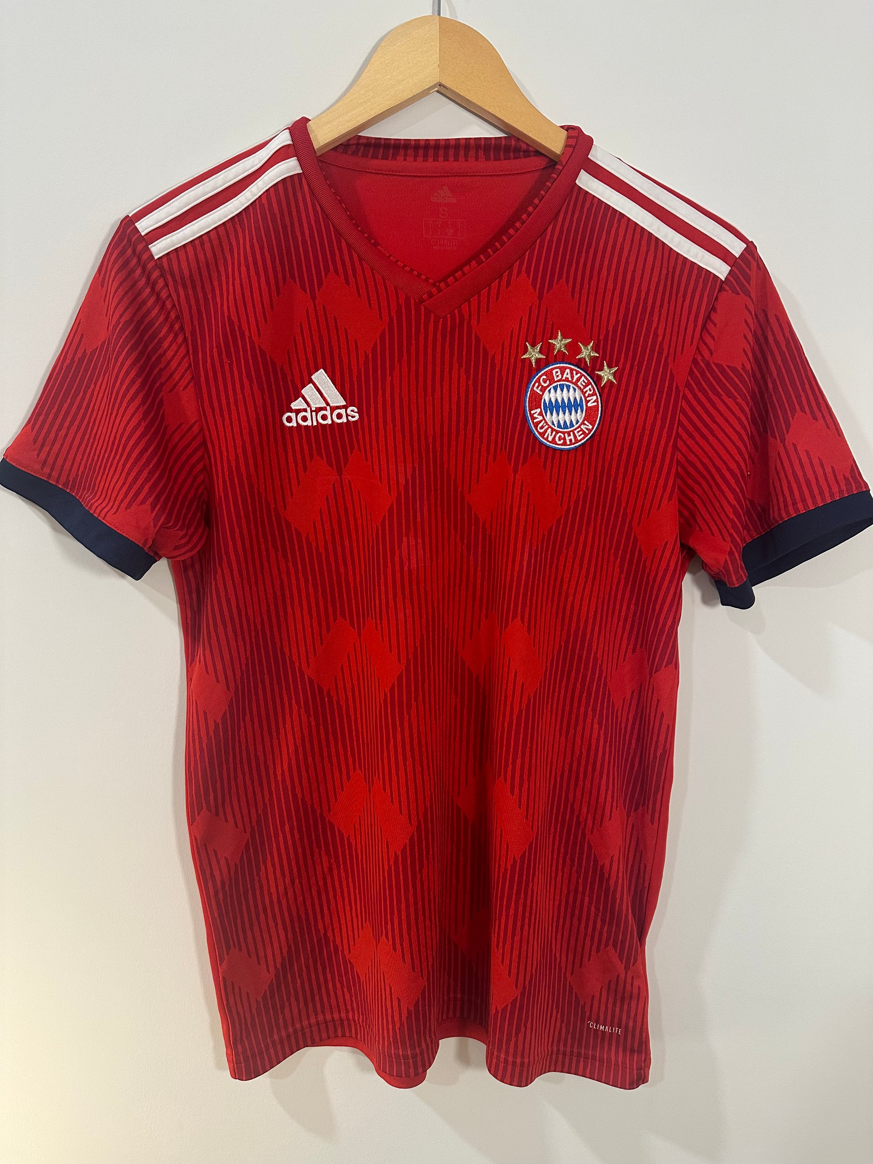 Bayern Munich 2018-19 Home Soccer Jersey (S)