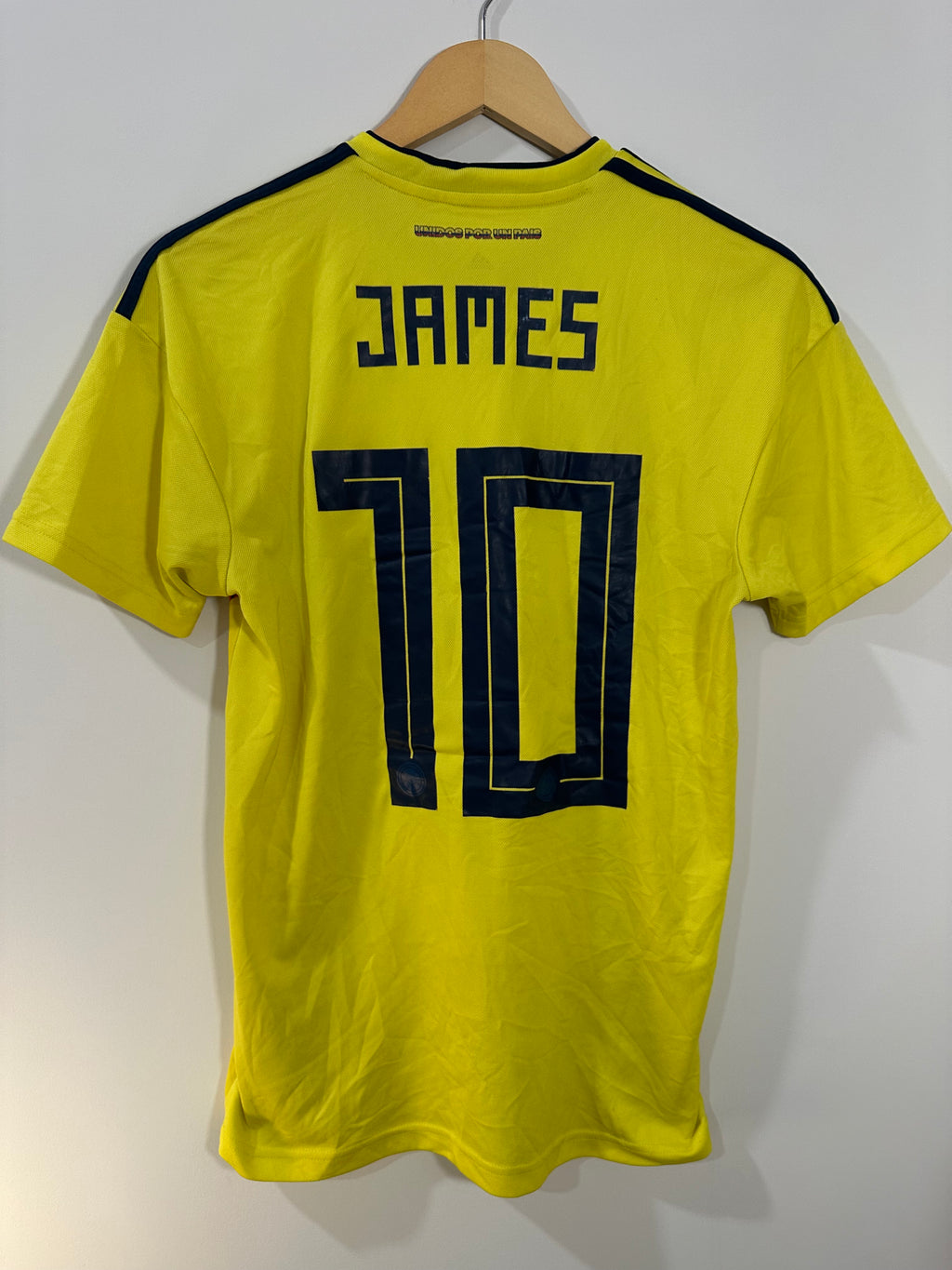 Colombia 2018-19 Home Soccer Jersey James #10 (S) [B Grade]