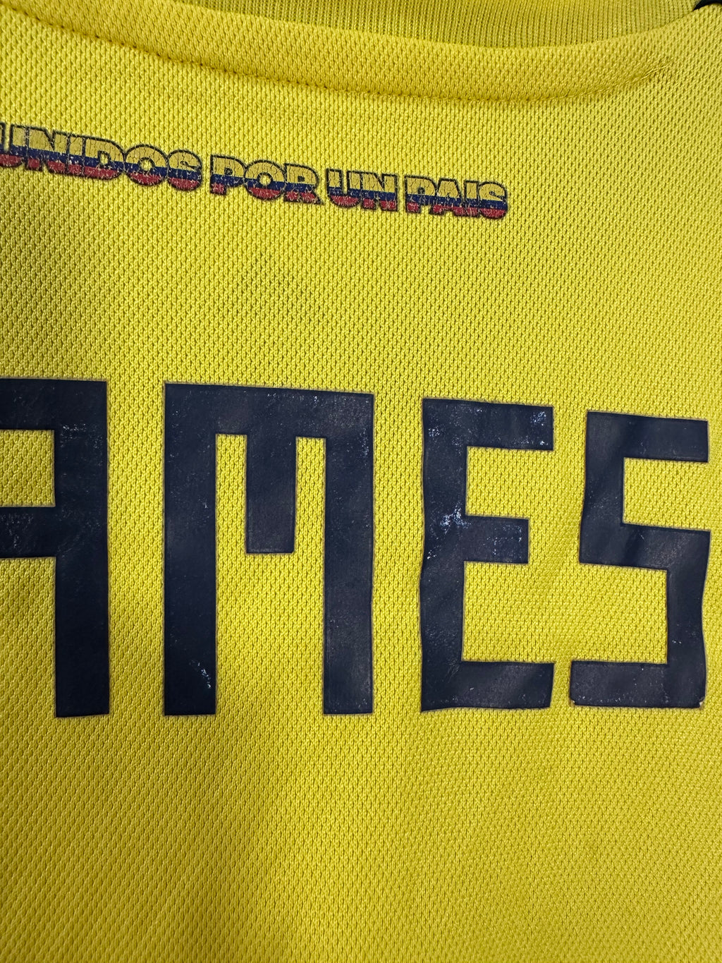 Colombia 2018-19 Home Soccer Jersey James #10 (S) [B Grade]