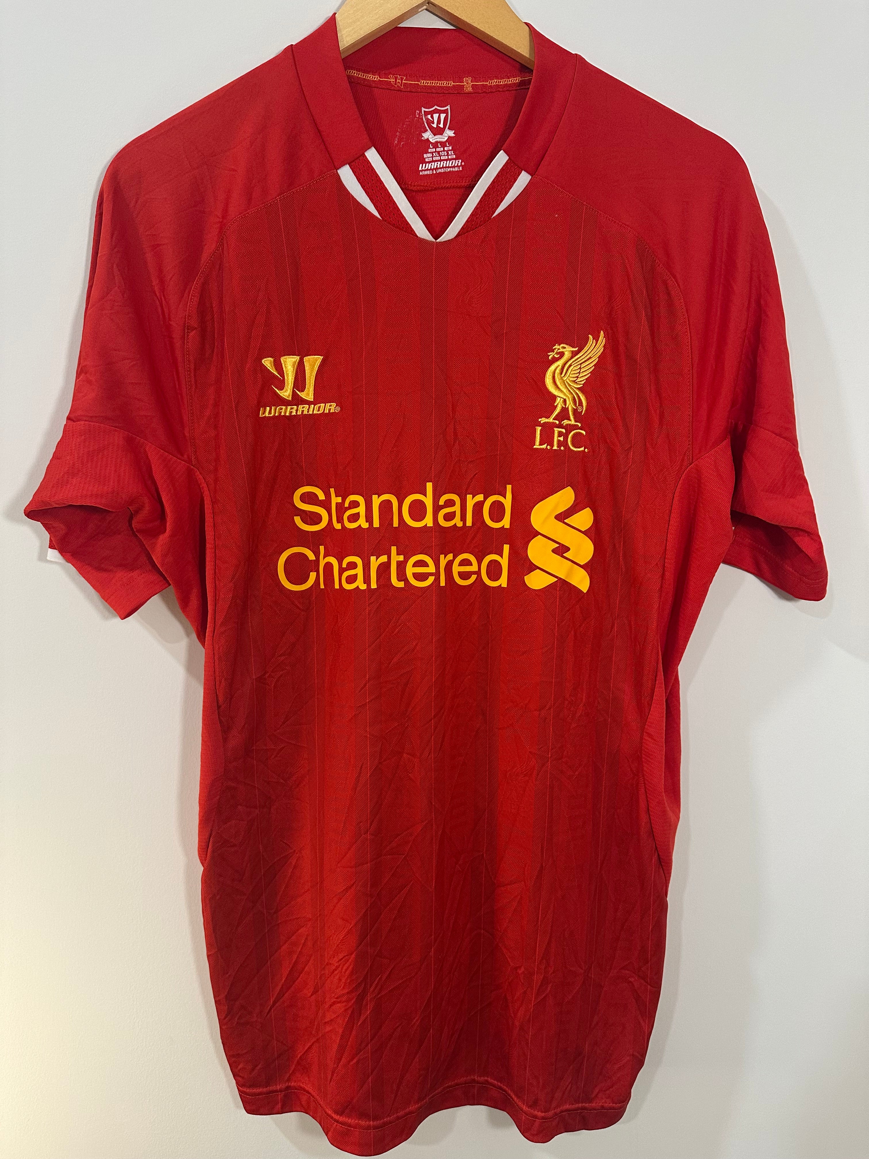 Liverpool 2013-14 Home Soccer Jersey (L)