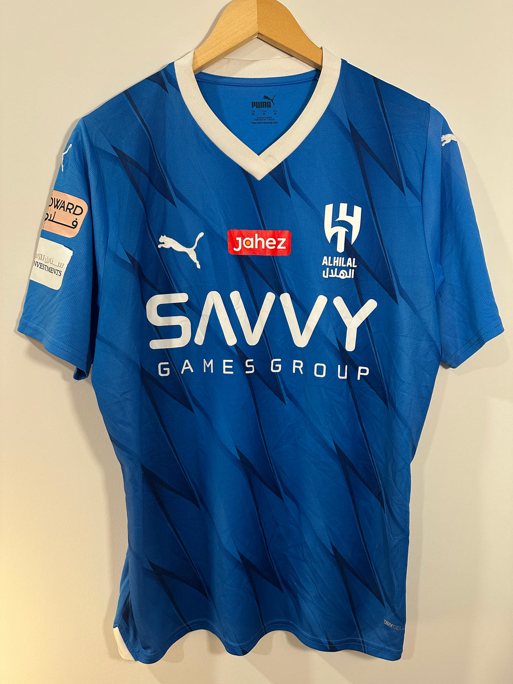 Al Hilal 2023-24 Home Soccer Jersey Neymar Jr. #10 (M)