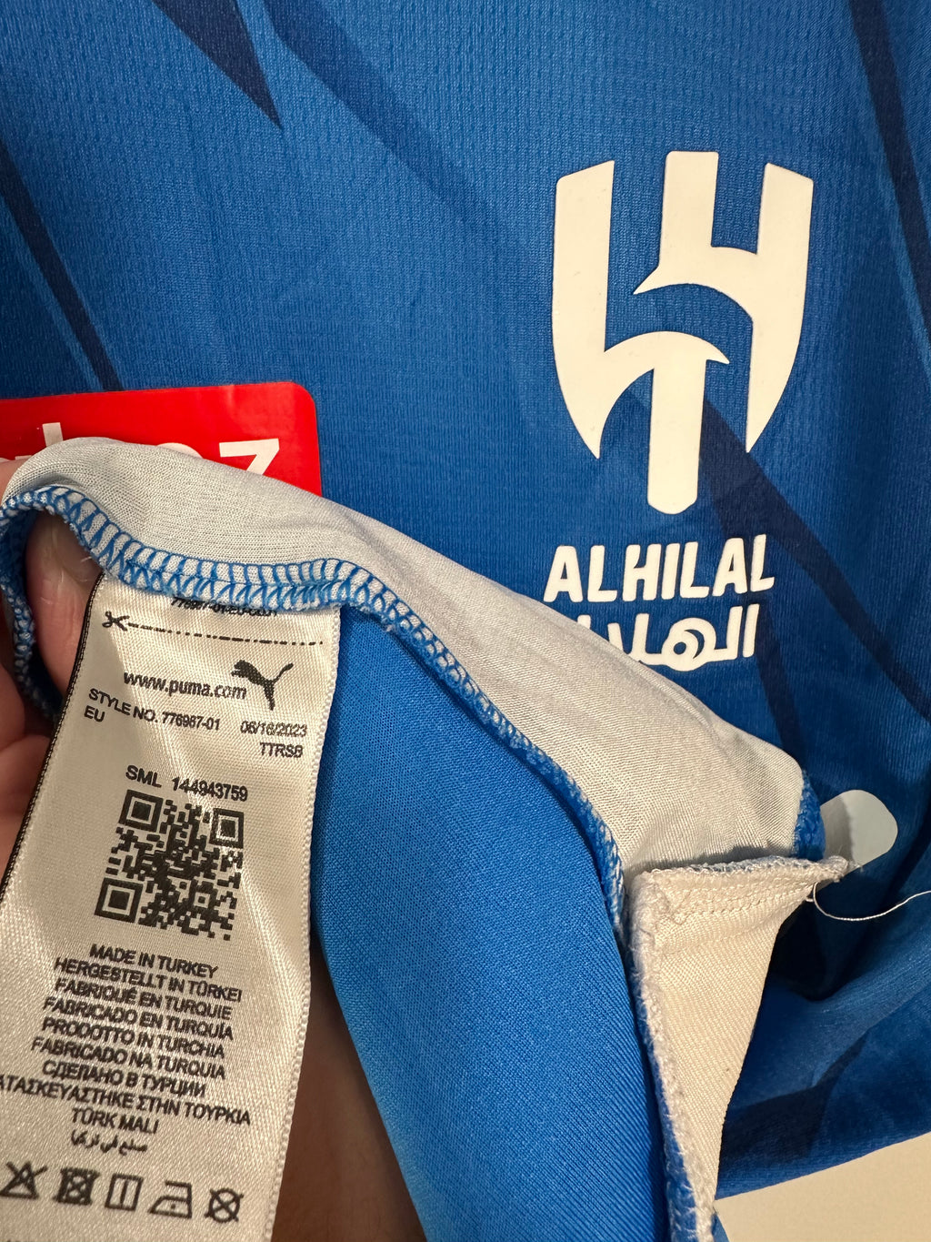 Al Hilal 2023-24 Home Soccer Jersey Neymar Jr. #10 (M)