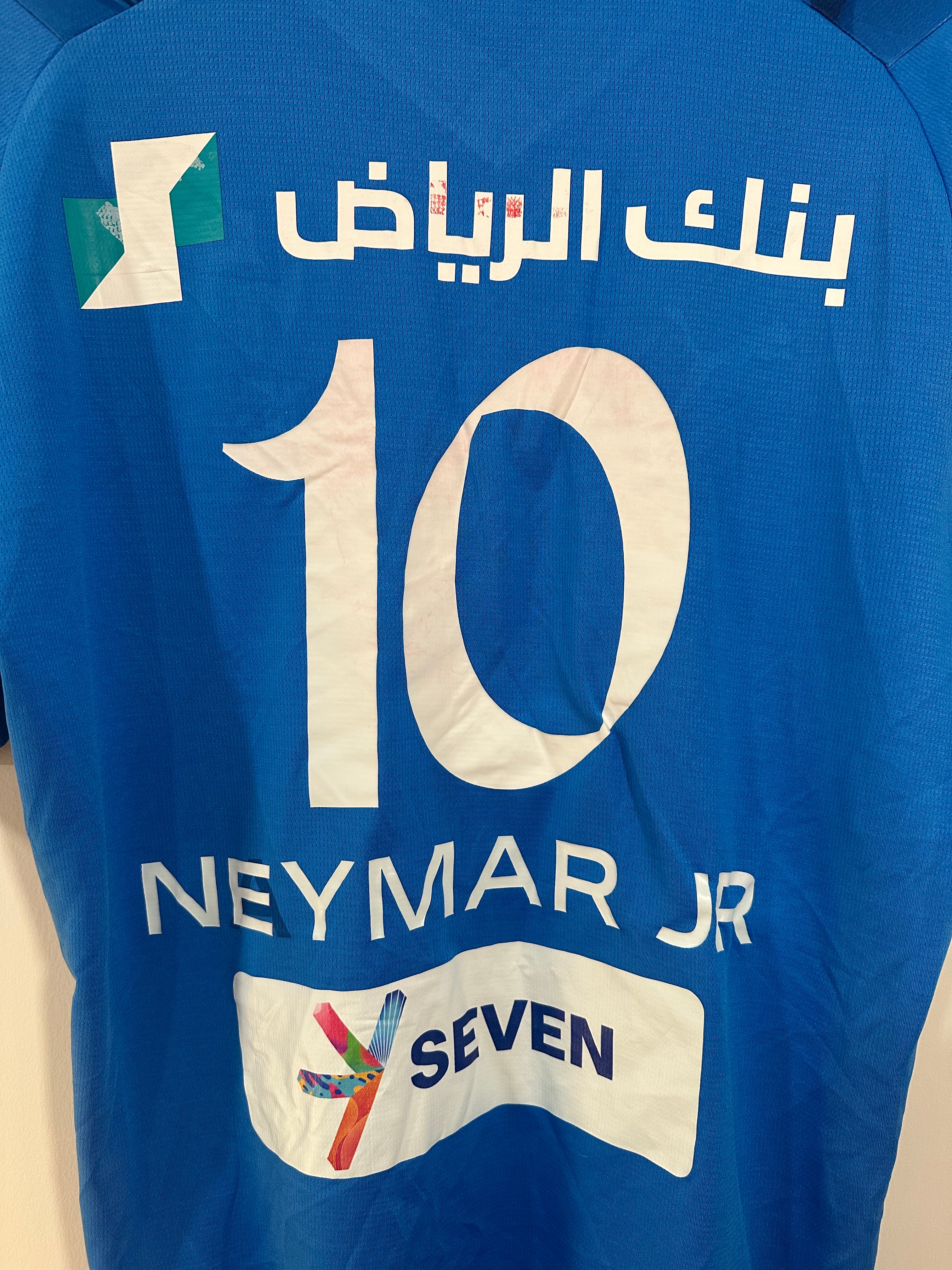 Al Hilal 2023-24 Home Soccer Jersey Neymar Jr. #10 (M)