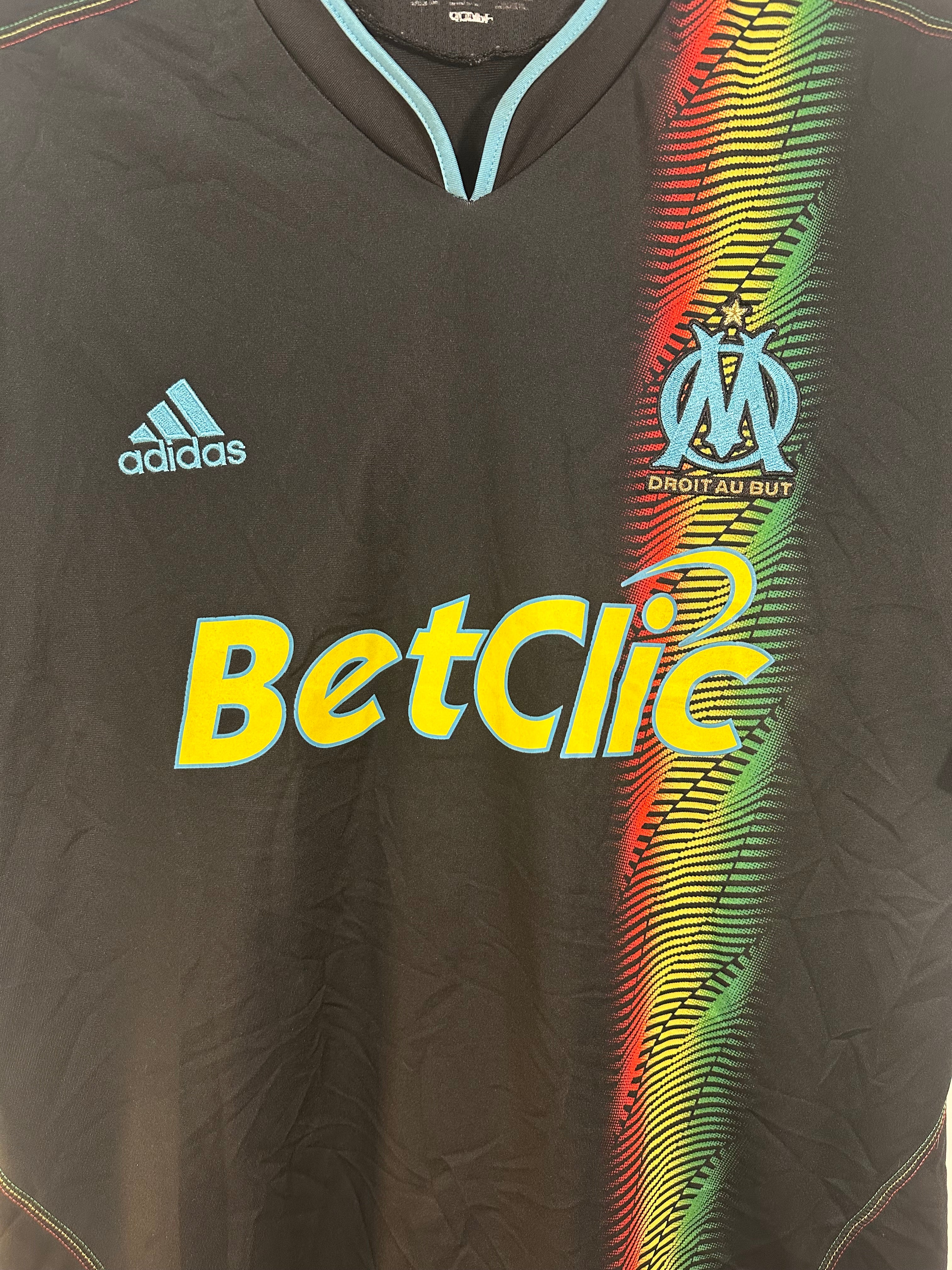 Marseille 2010-11 Third Soccer Jersey (XL)