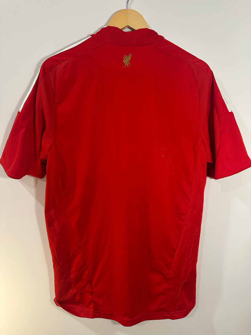 Liverpool 2008-10 Home Soccer Jersey (M)