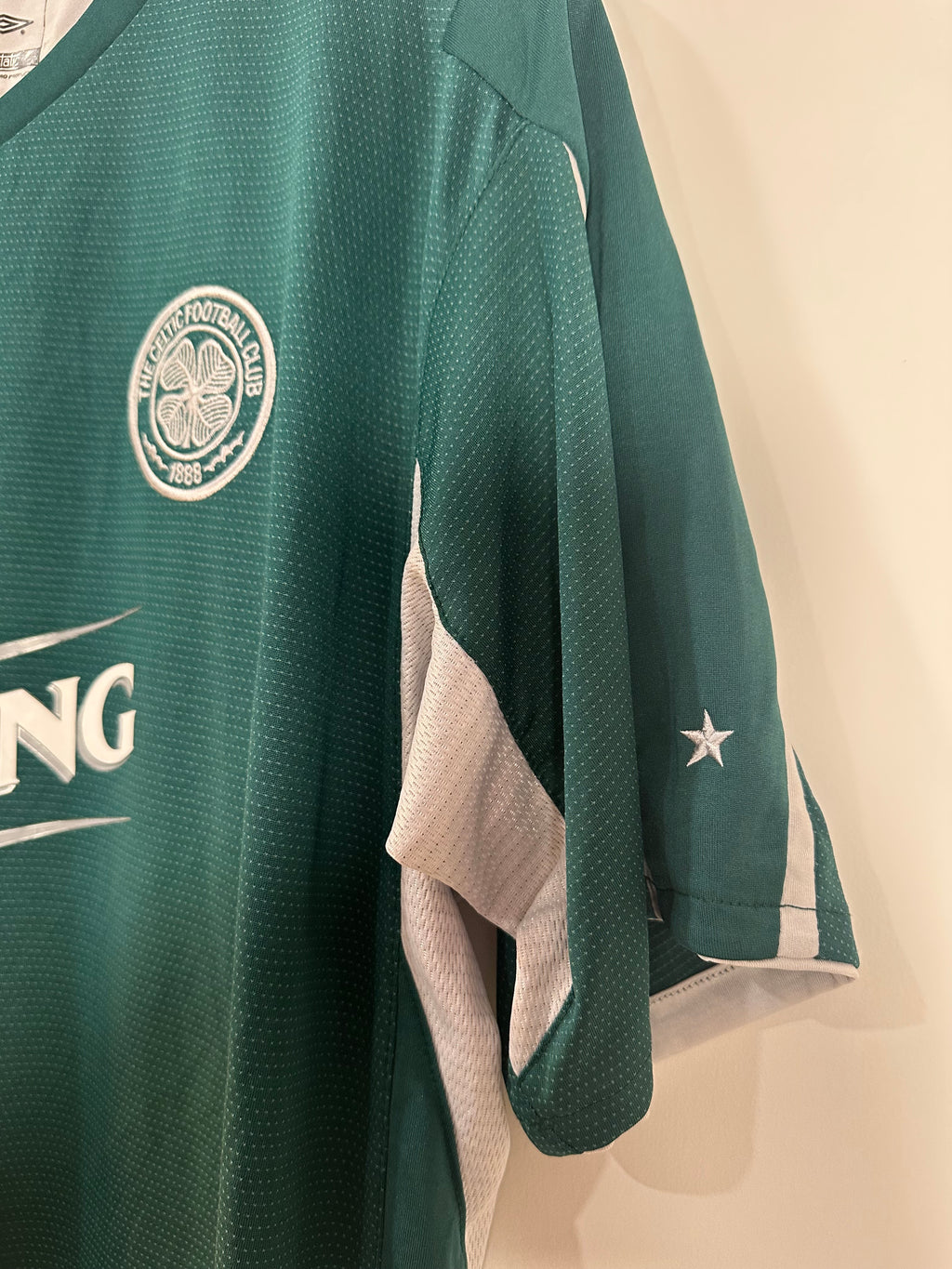 Celtic 2004-05 Away Soccer Jersey (XL)
