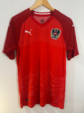 Austria 2018-19 Home Soccer Jersey (M)