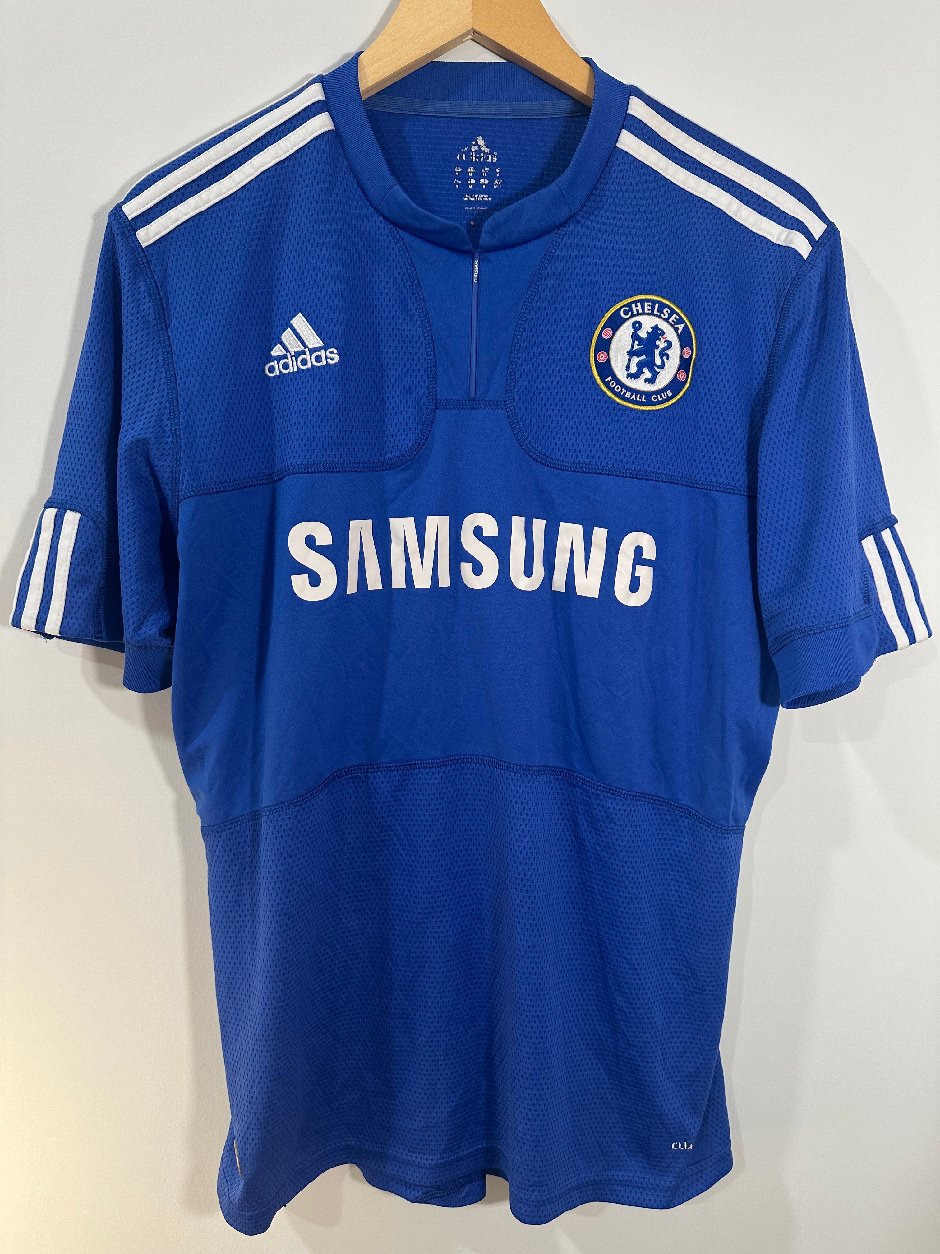 Chelsea 2009-10 Home Soccer Jersey (M)