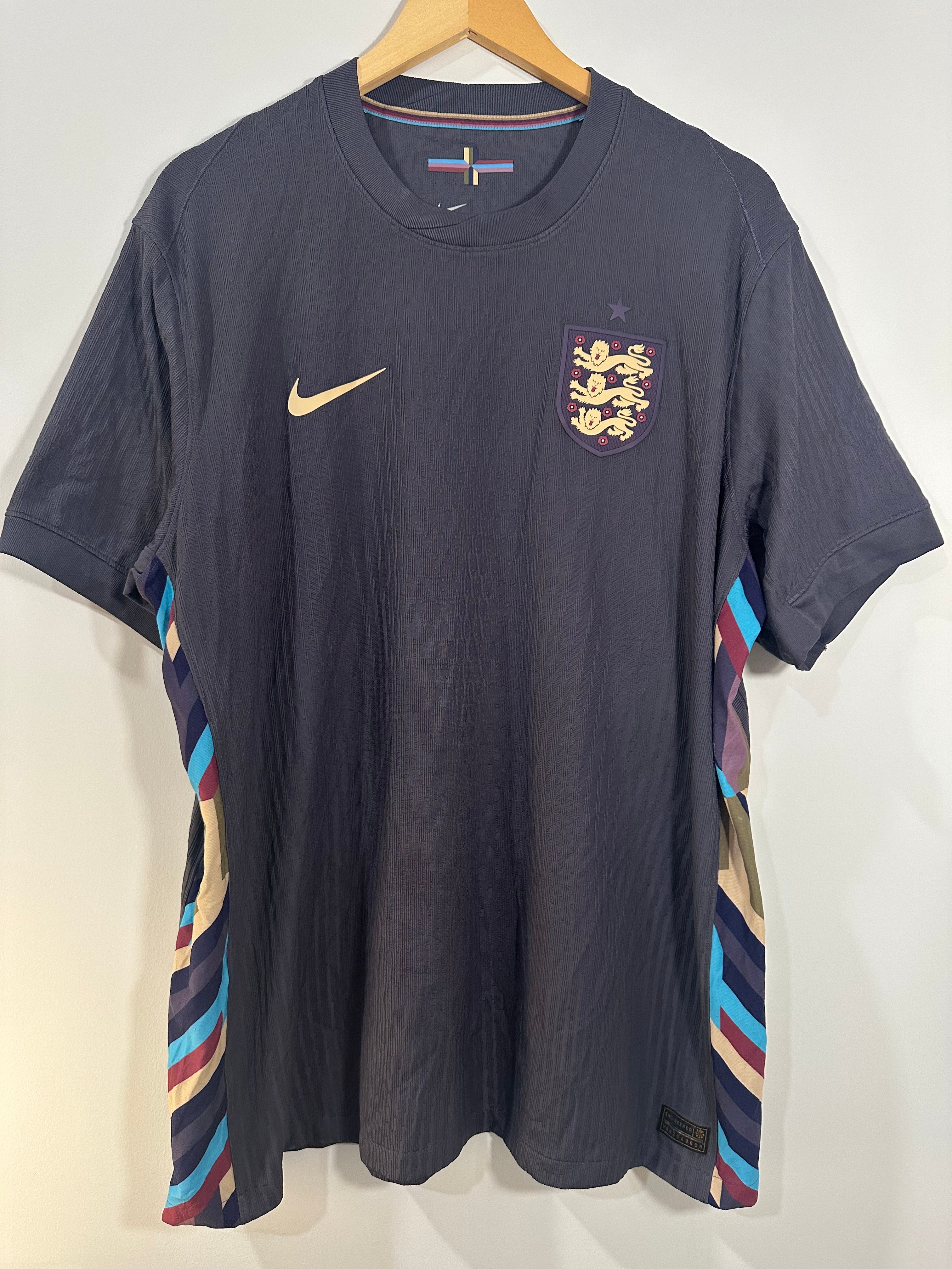 England 2024 Away Soccer Jersey Authentic Version (XL)