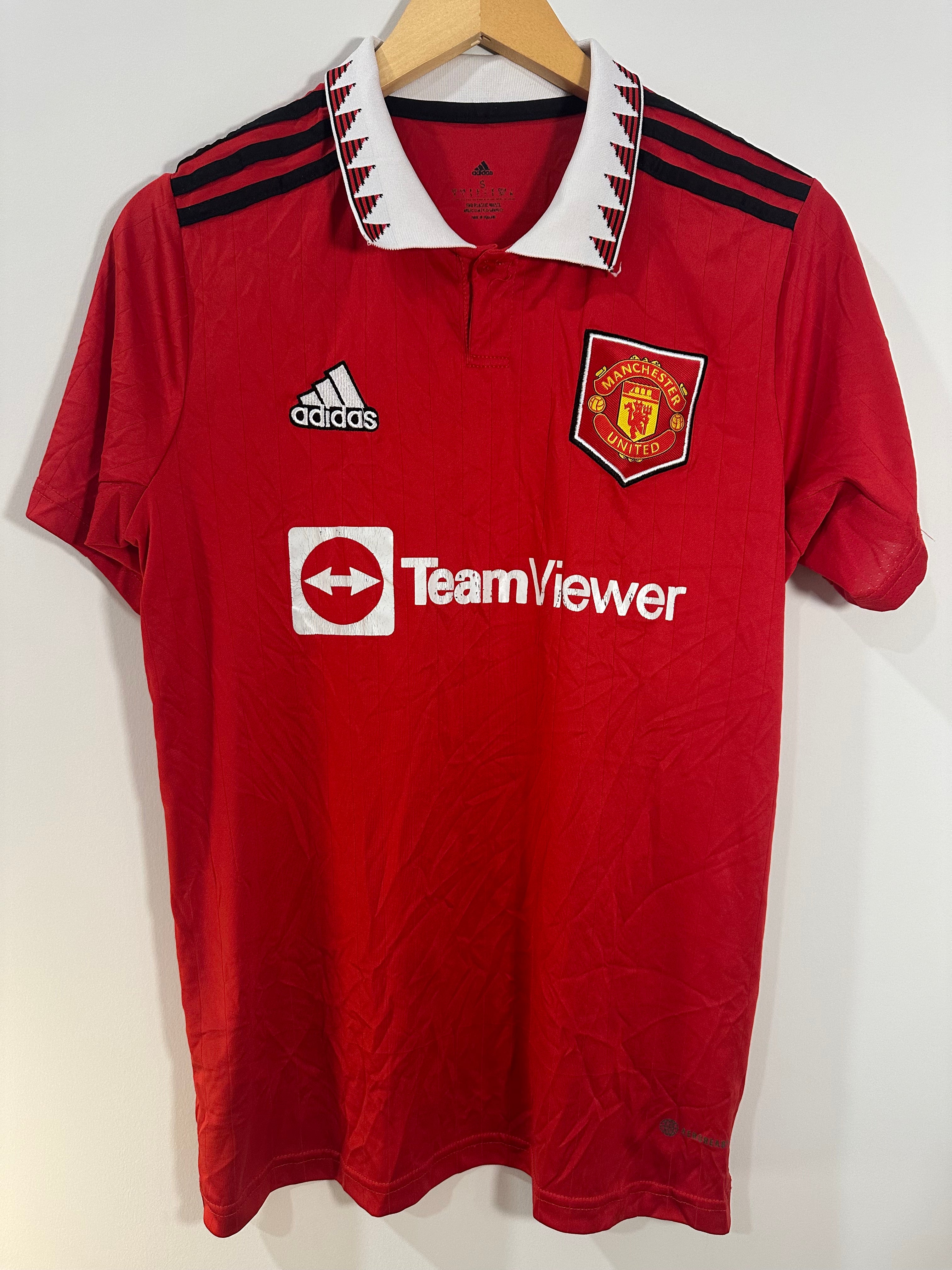 Manchester United 2022-23 Home Soccer Jersey (S) [B Grade]