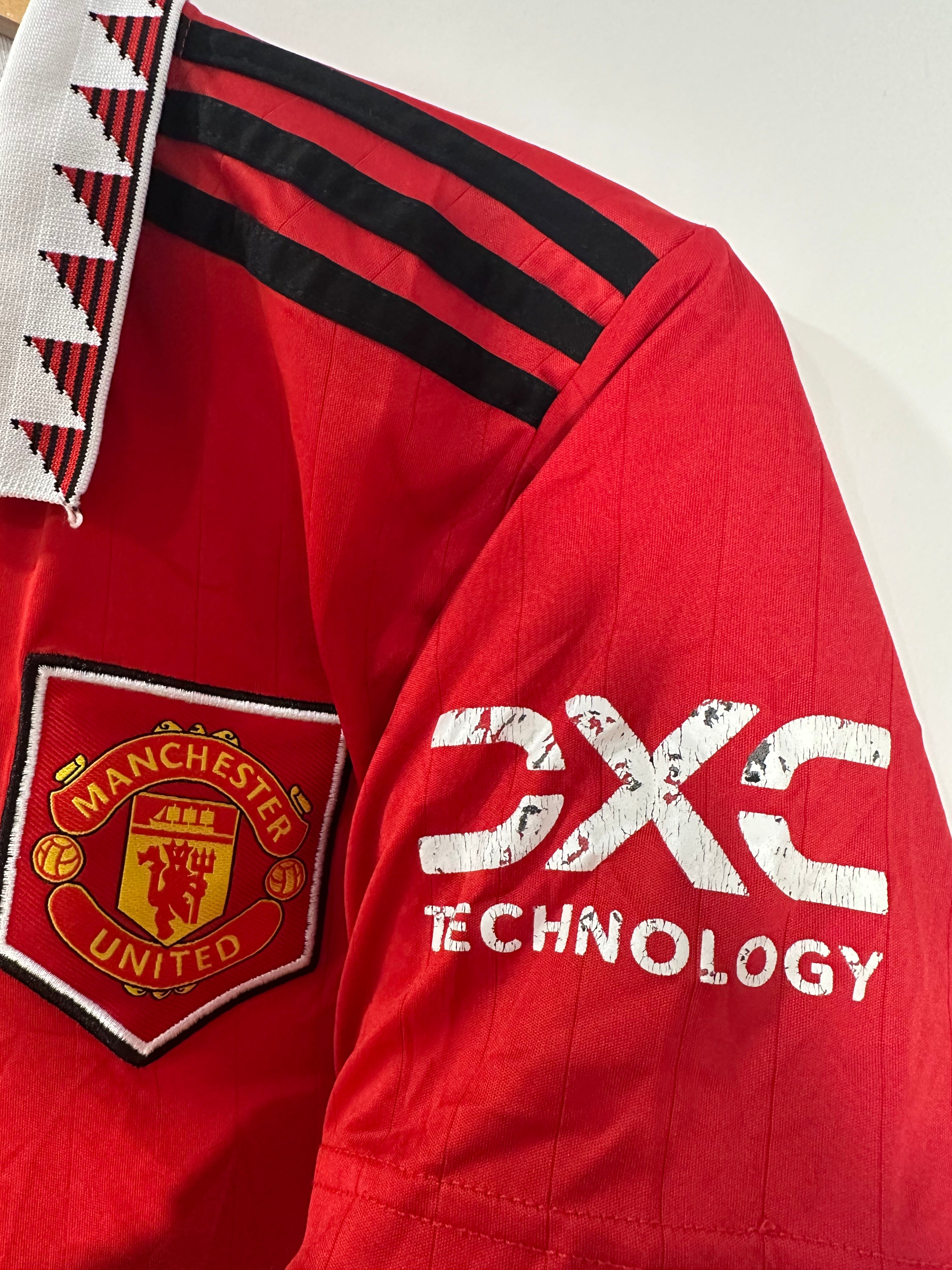 Manchester United 2022-23 Home Soccer Jersey (S) [B Grade]