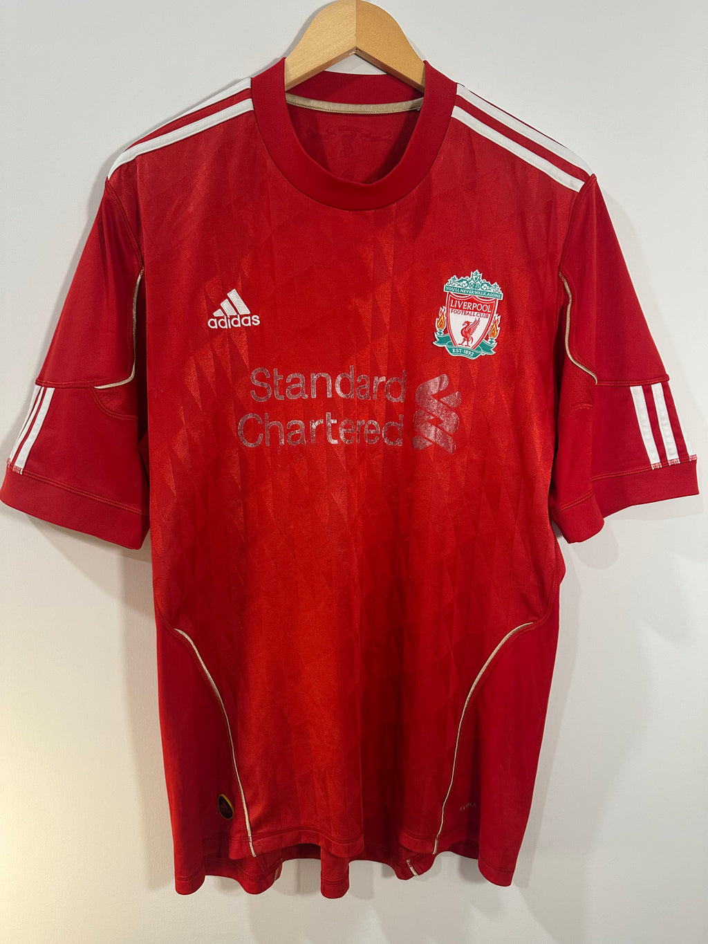 Liverpool 2010-12 Home Soccer Jersey (L) [B Grade]