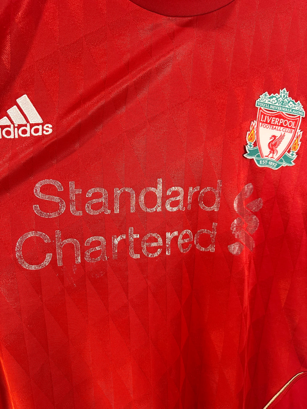 Liverpool 2010-12 Home Soccer Jersey (L) [B Grade]