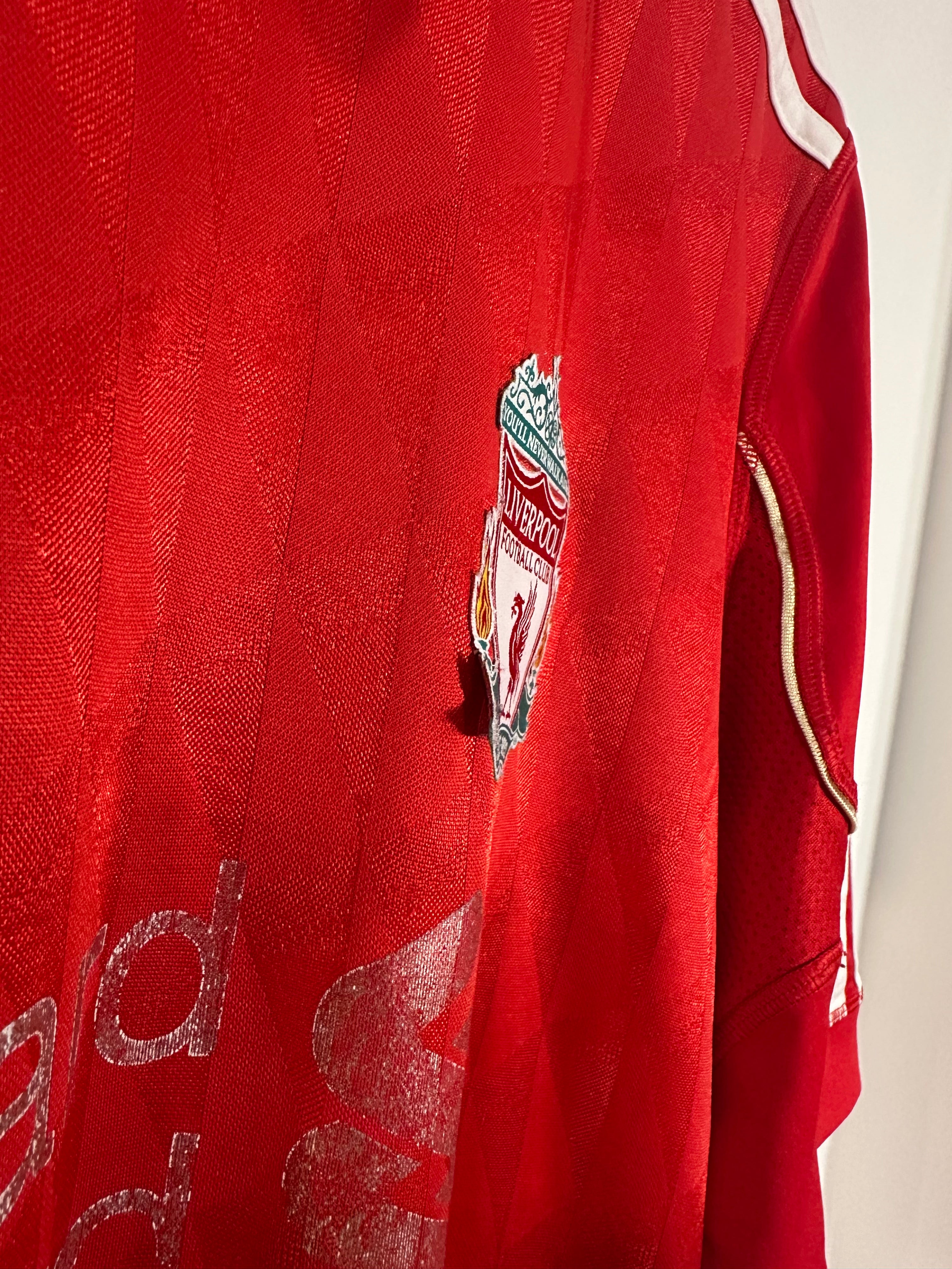 Liverpool 2010-12 Home Soccer Jersey (L) [B Grade]
