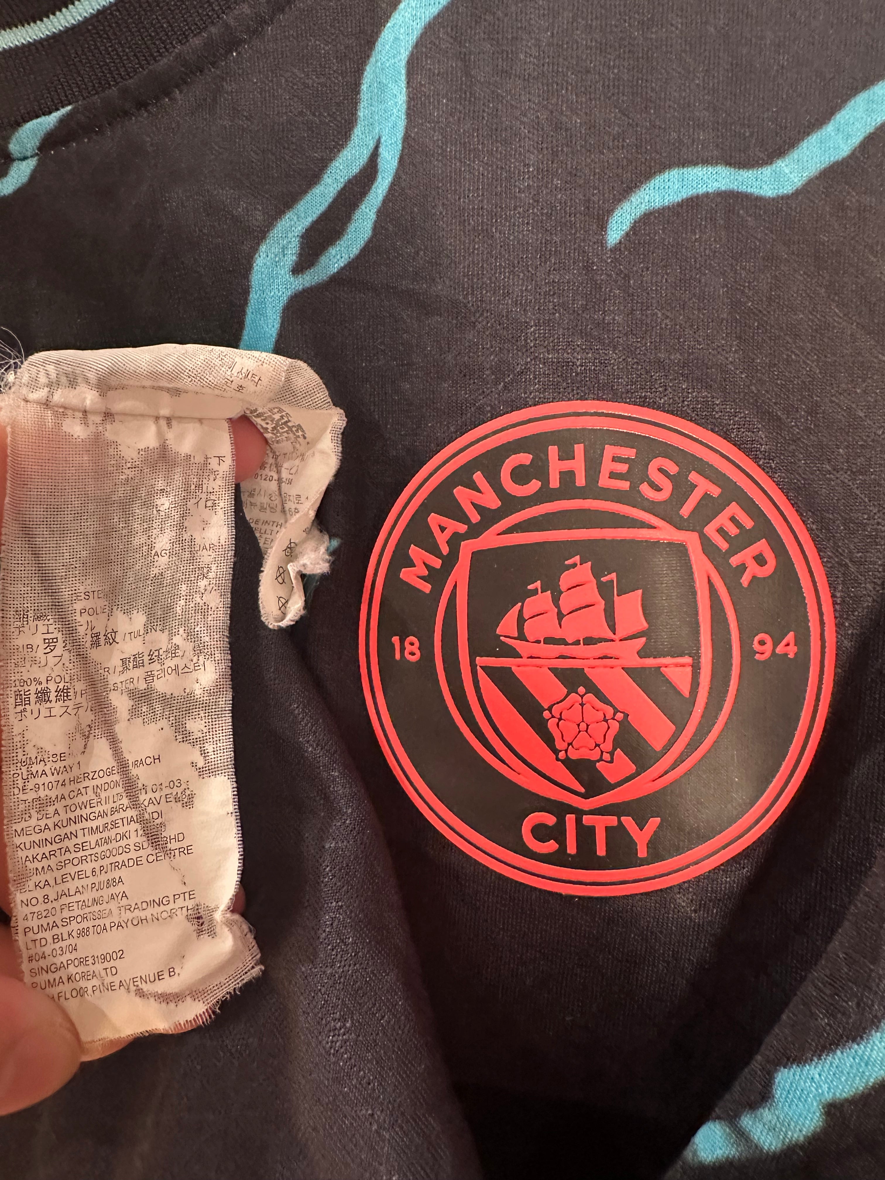 Manchester City 2023-24 Third Soccer Jersey (L) [B Grade]