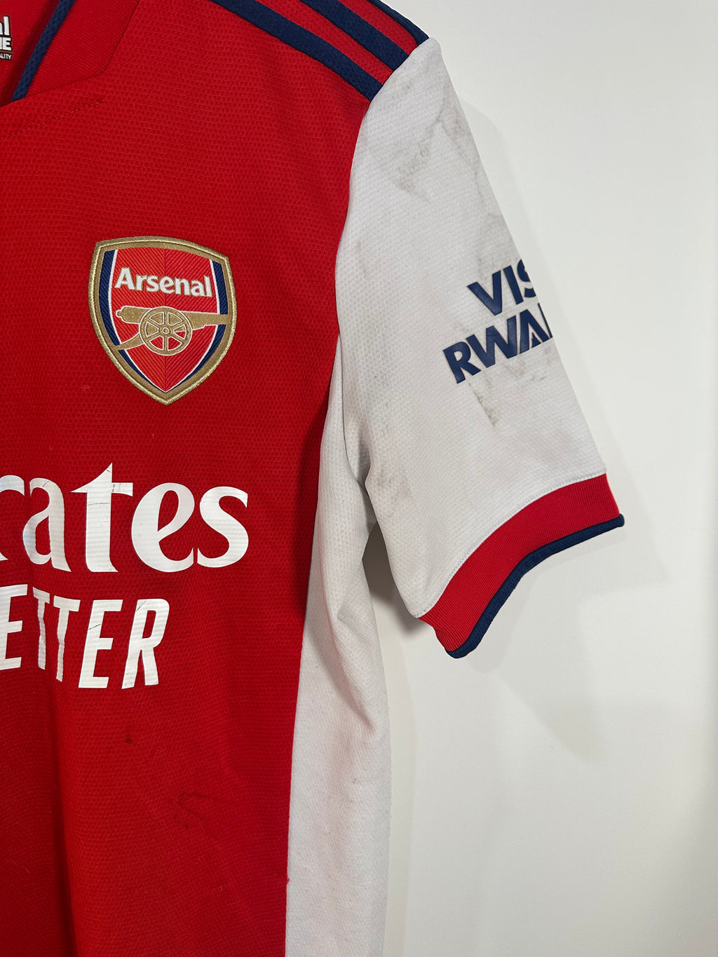Arsenal 2021-22 Home Soccer Jersey (Youth XL) [B Grade]