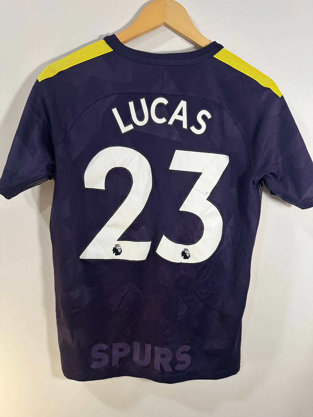 Tottenham 2017-18 Third Soccer Jersey (Youth XL) [Custom Name]