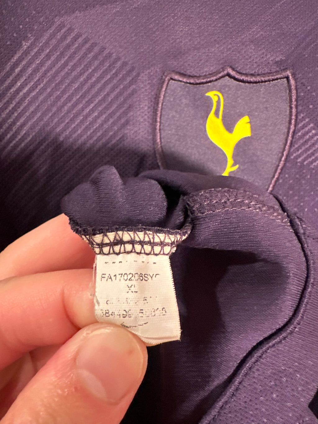 Tottenham 2017-18 Third Soccer Jersey (Youth XL) [Custom Name]
