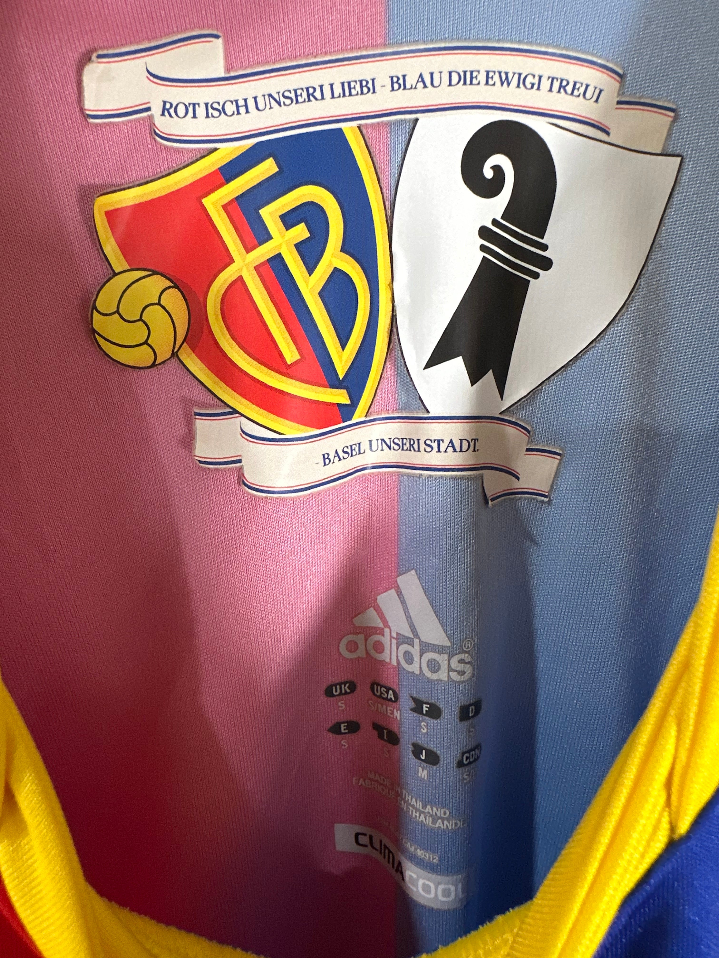 FC Basel 2012-13 Home Soccer Jersey (S) [B Grade]