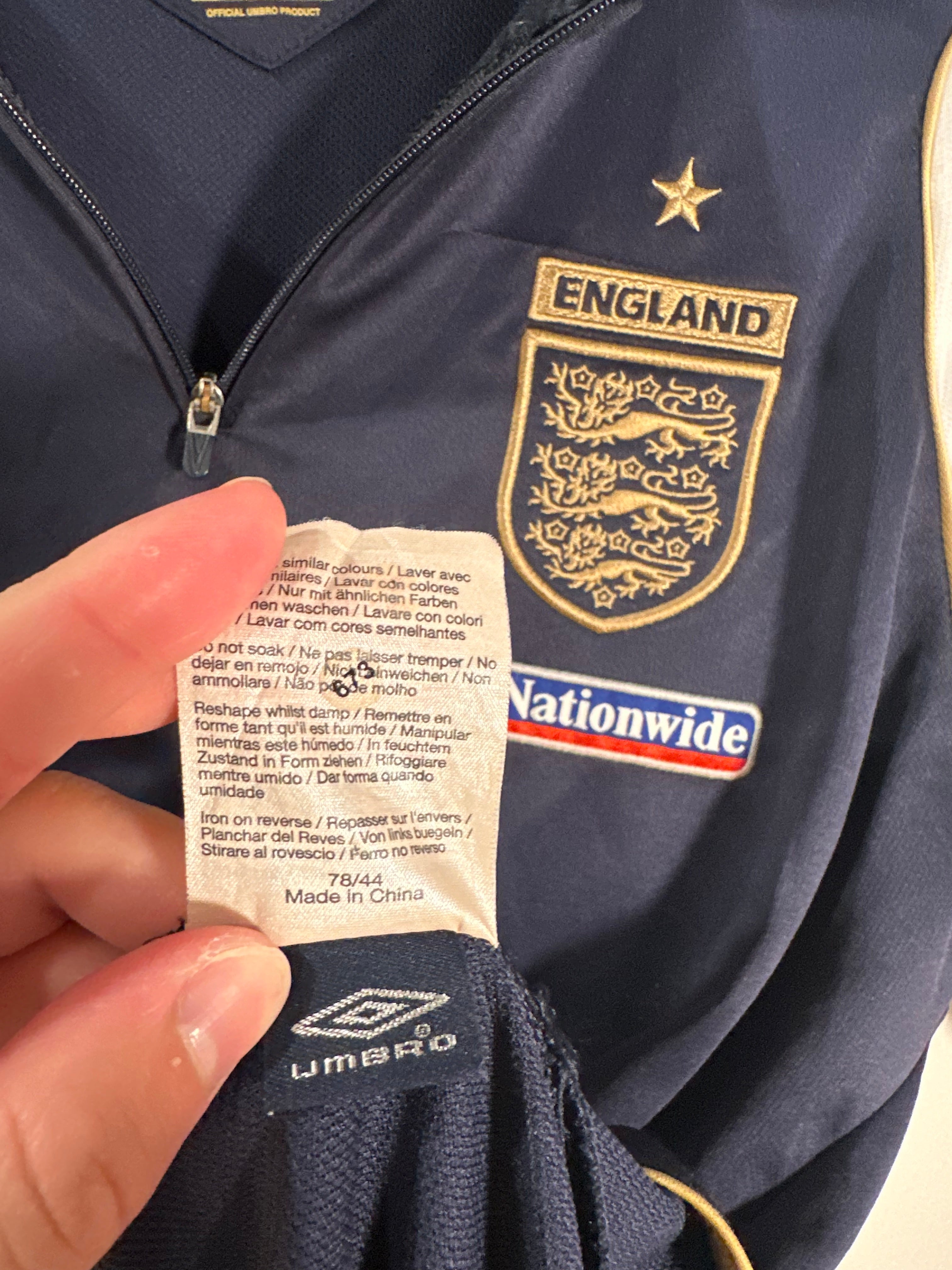 England 2006-07 Training Soccer Jersey (S)