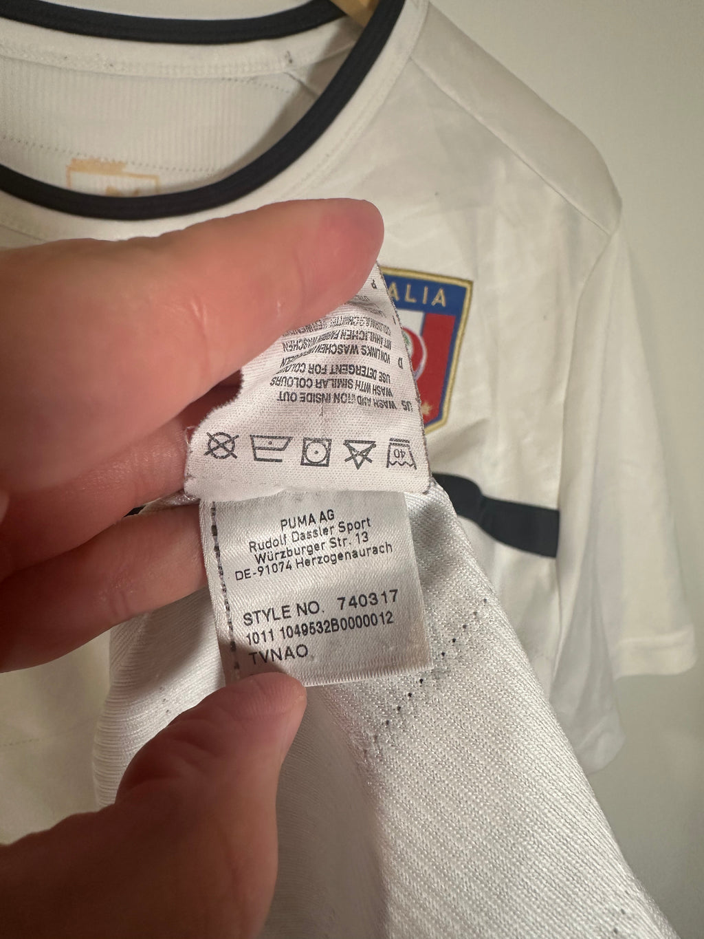 Italy 2012-13 Training Soccer Jersey (L) [B Grade]