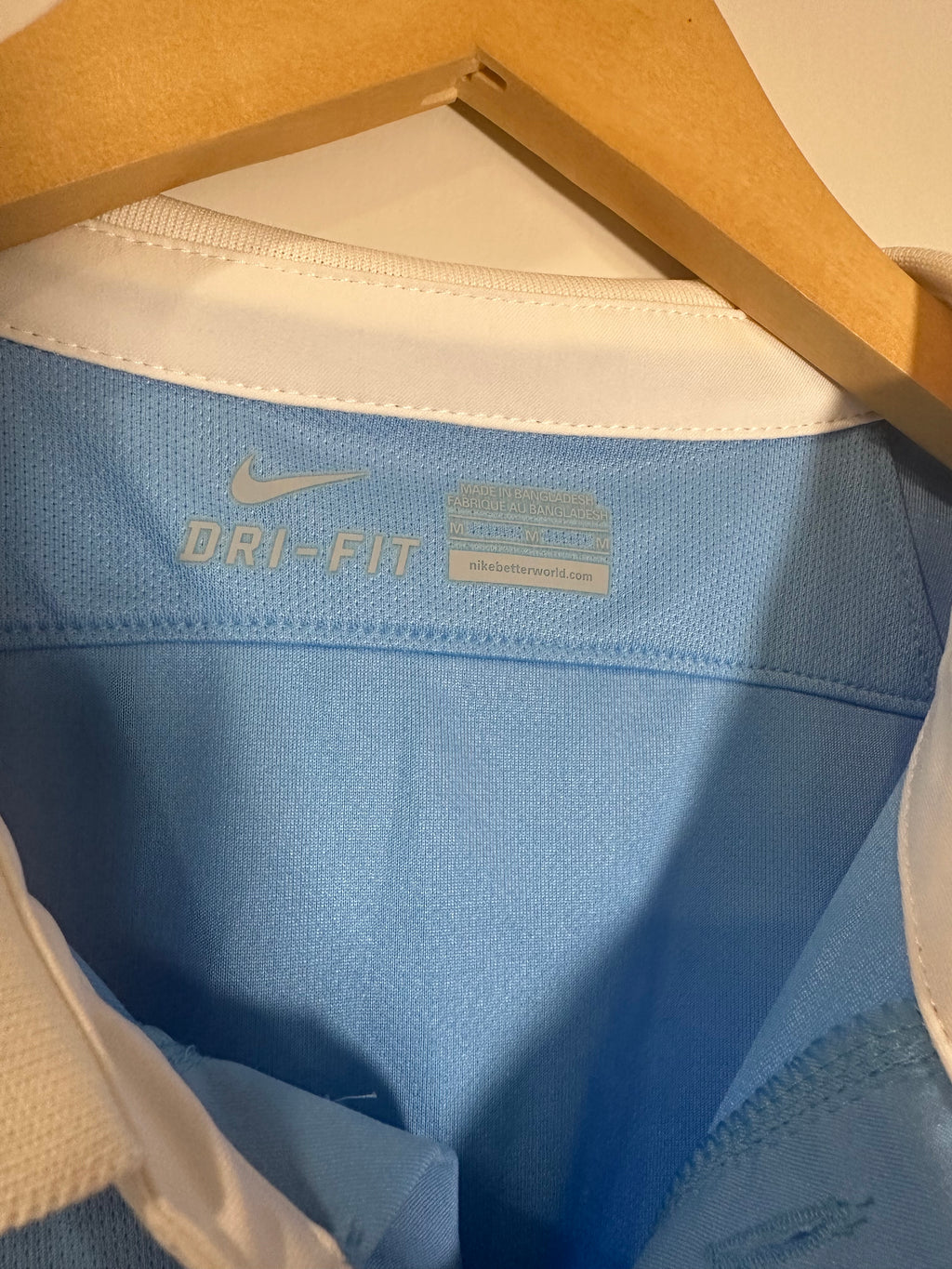 Manchester City 2015-16 Home Soccer Jersey (M)