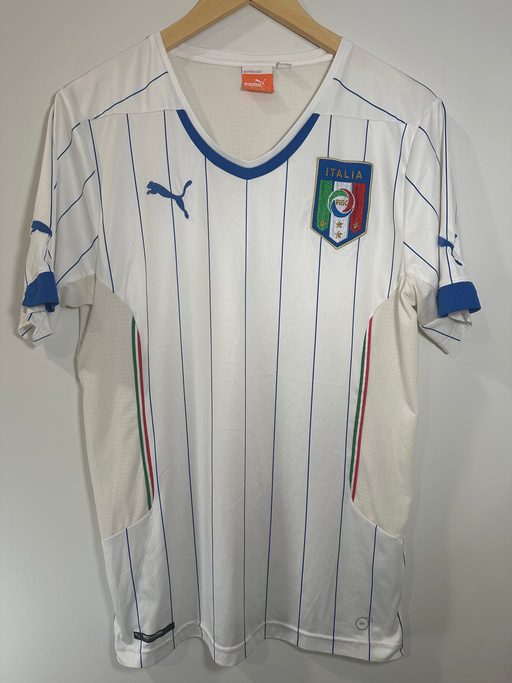 Italy 2014-15 Away Soccer Jersey (M)