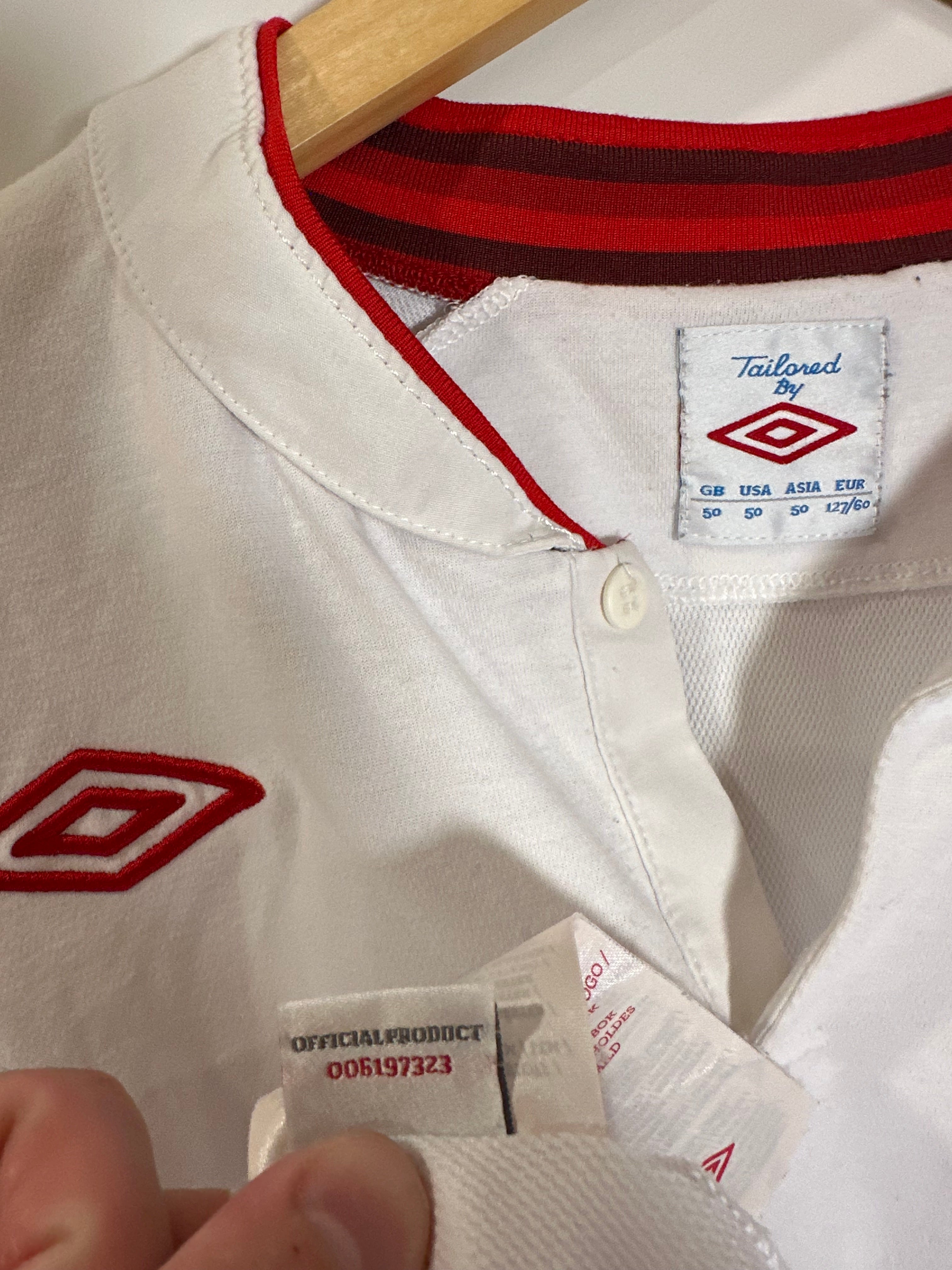 England 2012-13 Home Soccer Jersey (2XL)