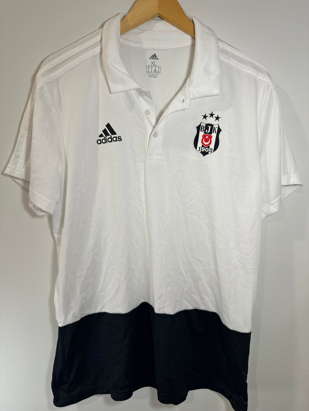 Besiktas 2017-18 Training Soccer Jersey White (XL)