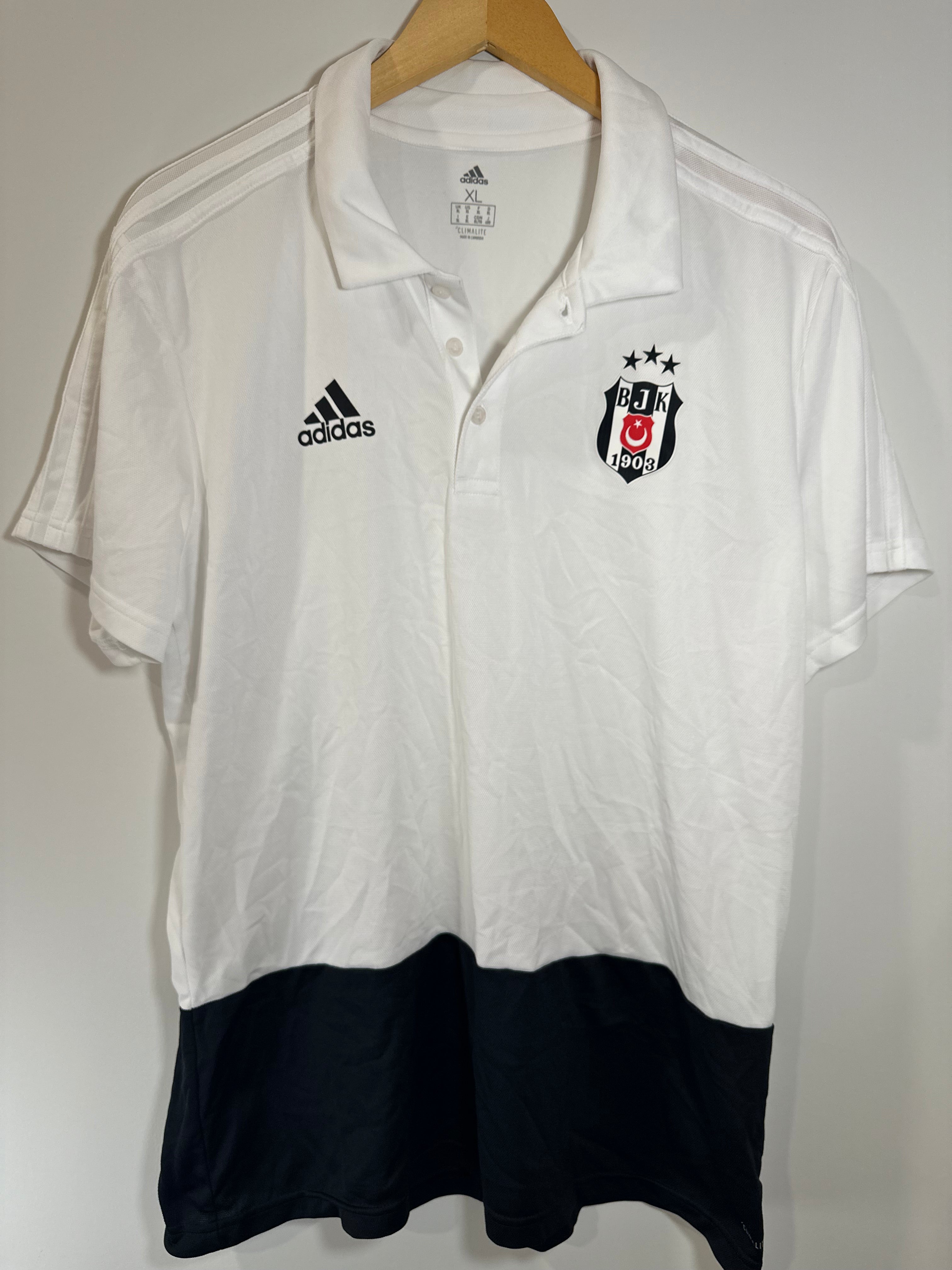 Besiktas 2017-18 Training Soccer Jersey White (XL)