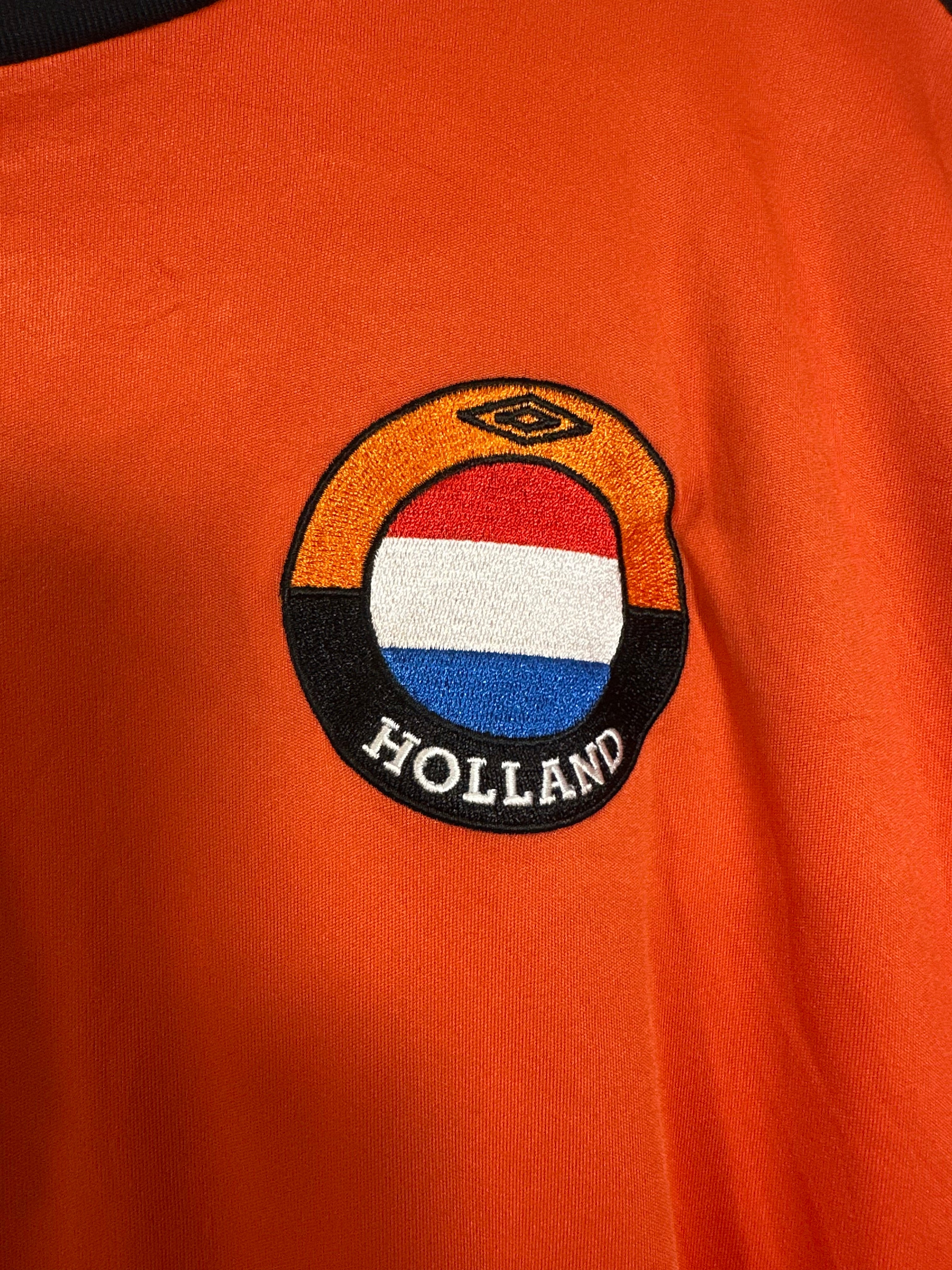 Netherlands Umbro Soccer Jersey (L)