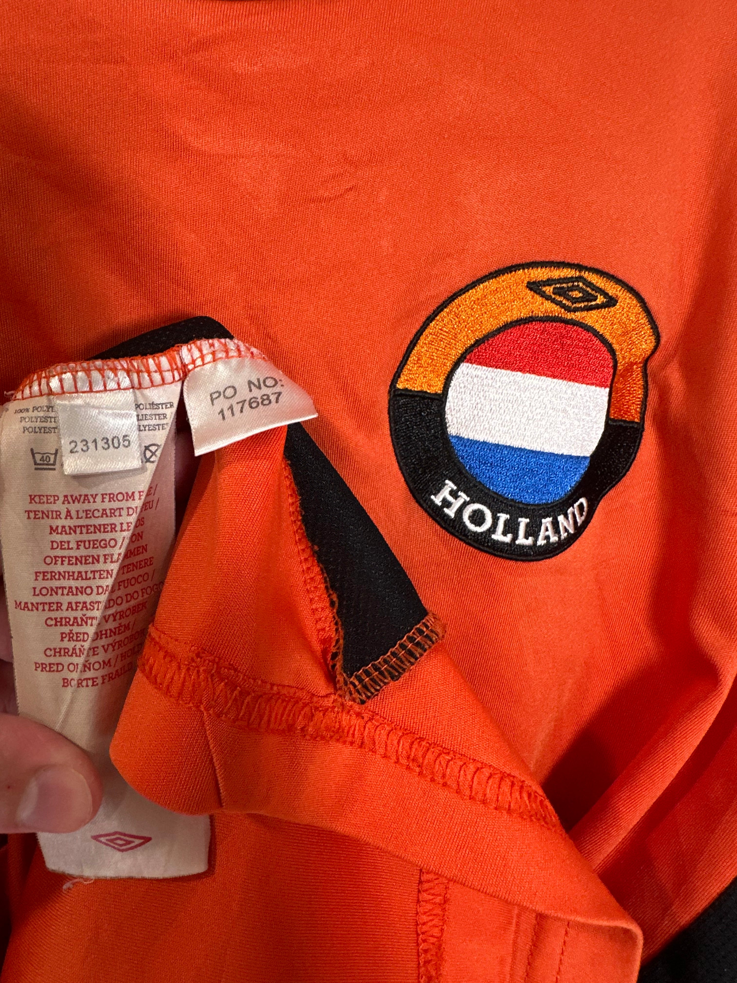 Netherlands Umbro Soccer Jersey (L)