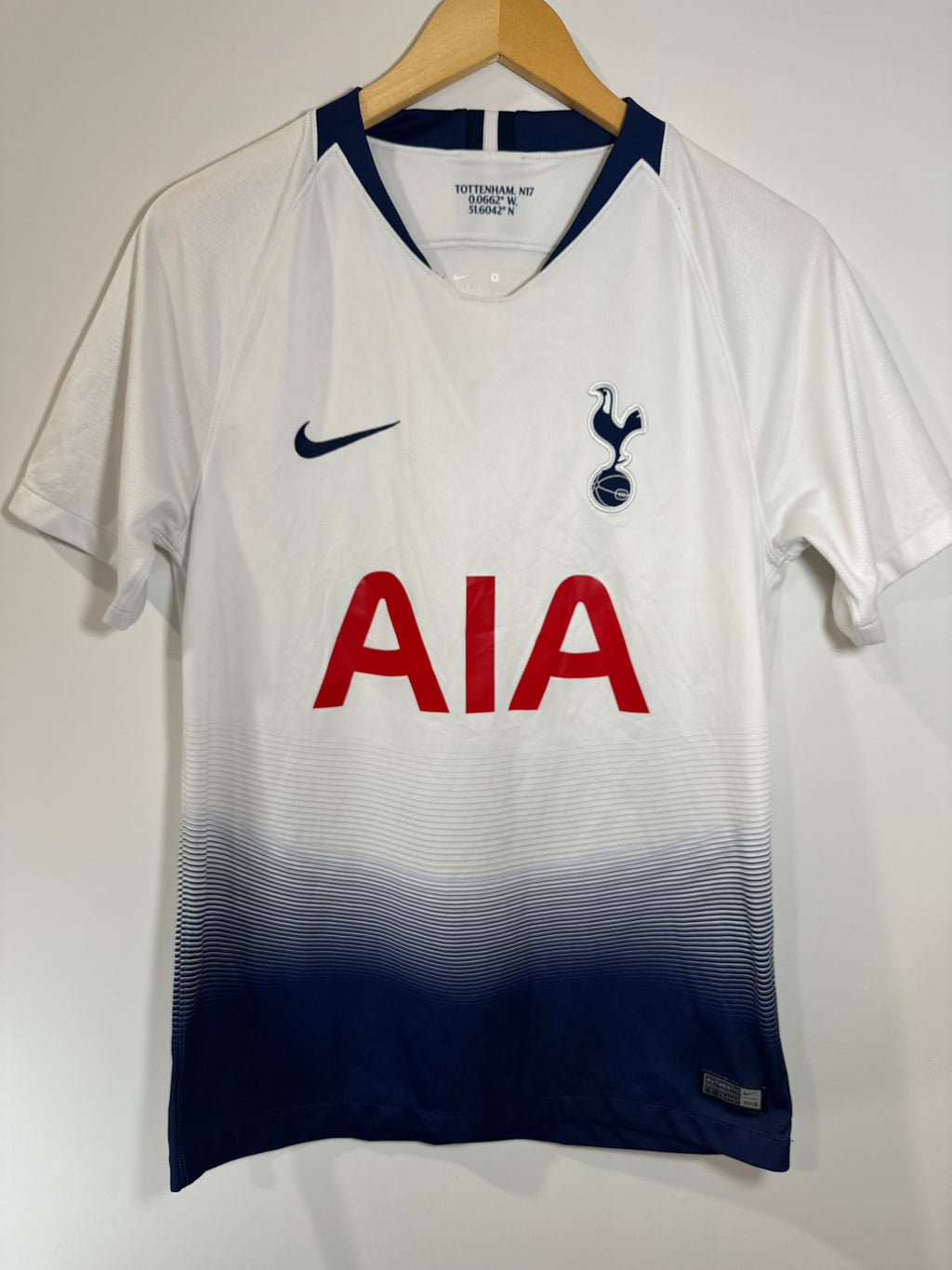 Tottenham 2018-19 Home Soccer Jersey (S)