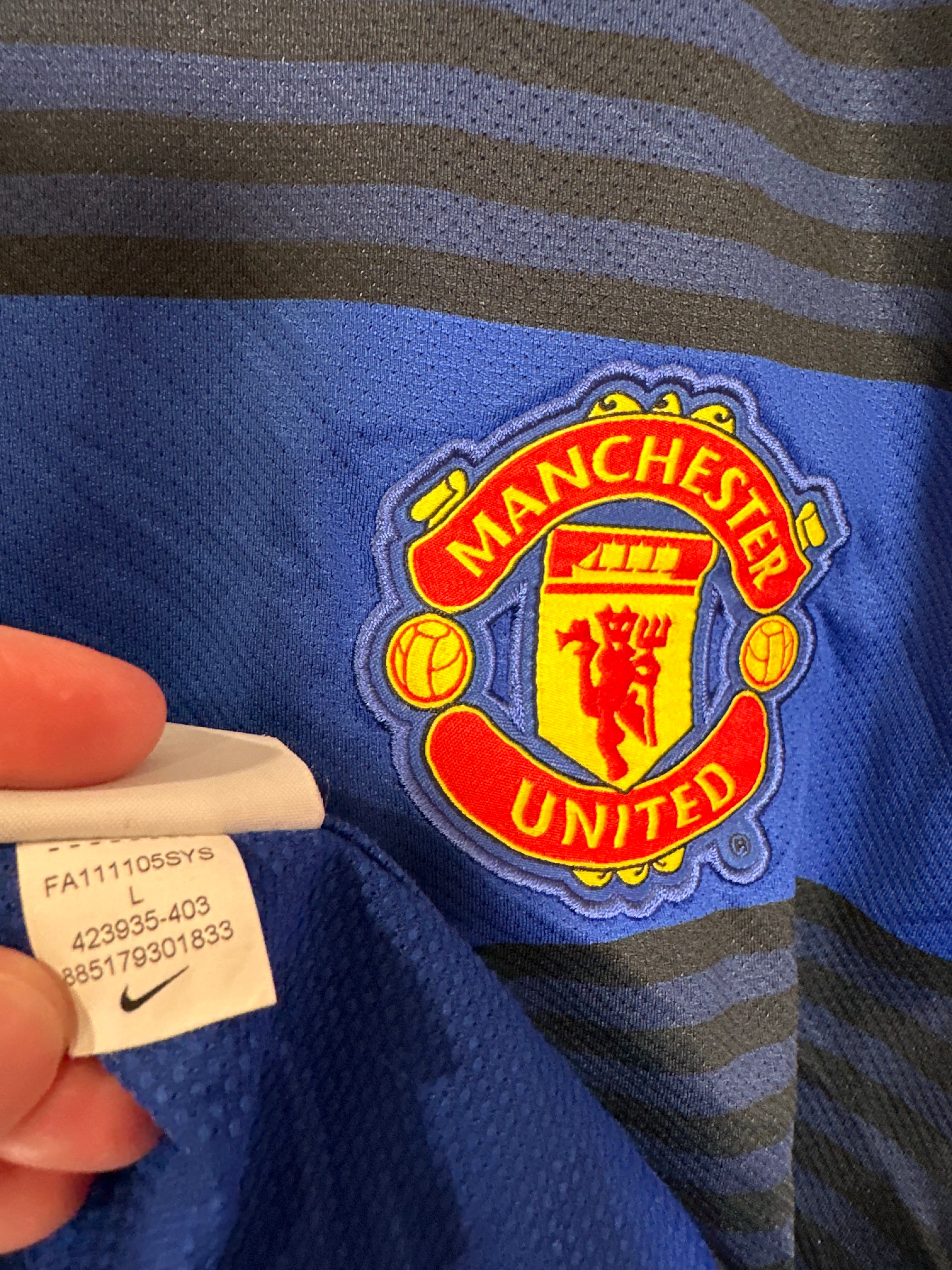 Manchester United 2011-13 Away Soccer Jersey (L)