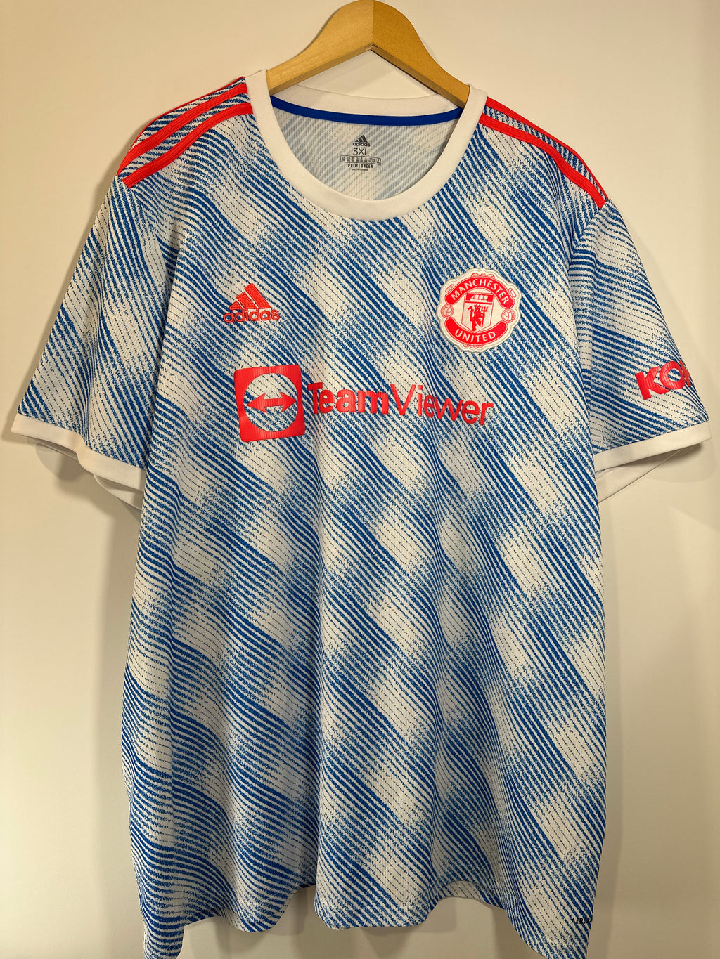 Manchester United 2021-22 Away Soccer Jersey (3XL)