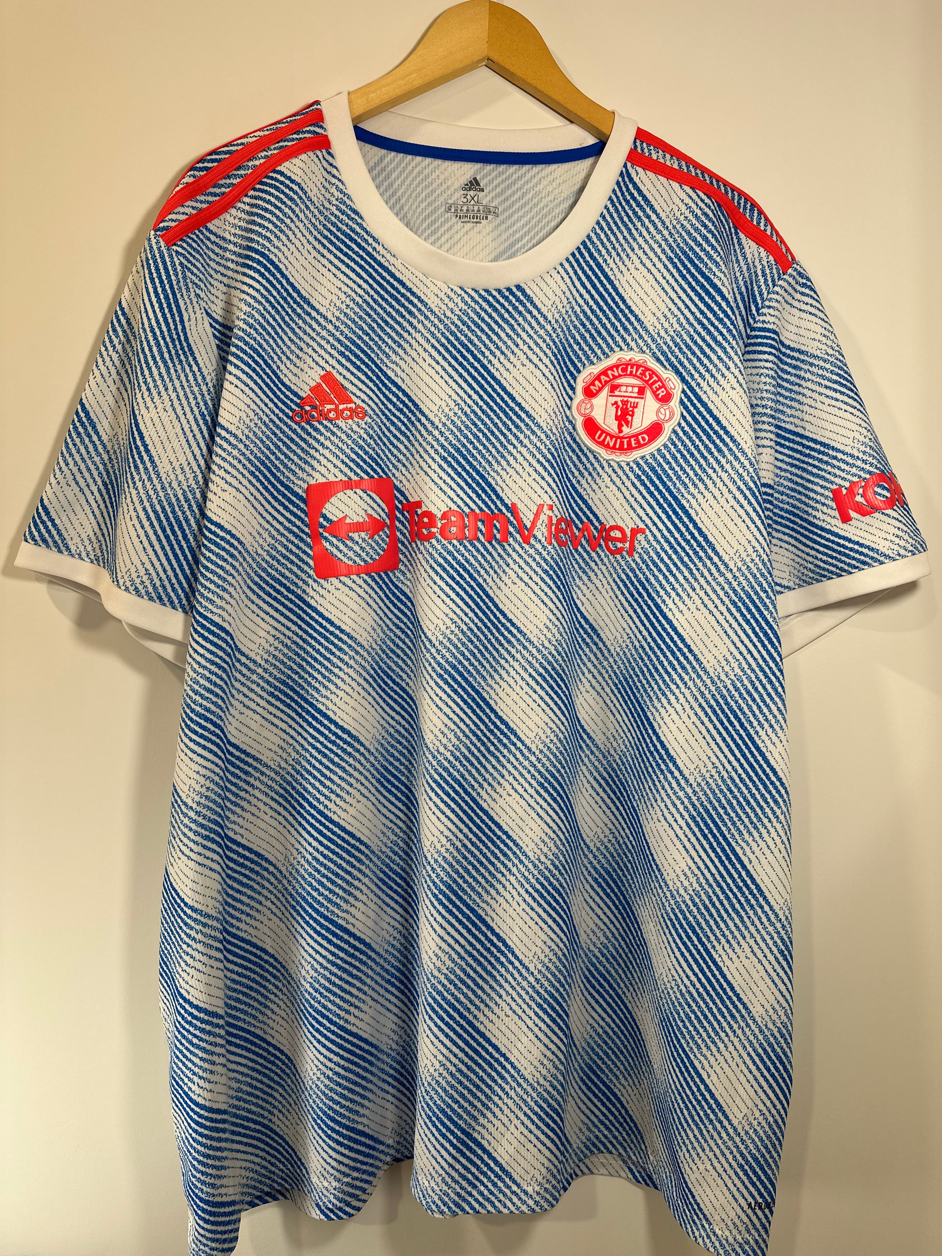 Manchester United 2021-22 Away Soccer Jersey (3XL)