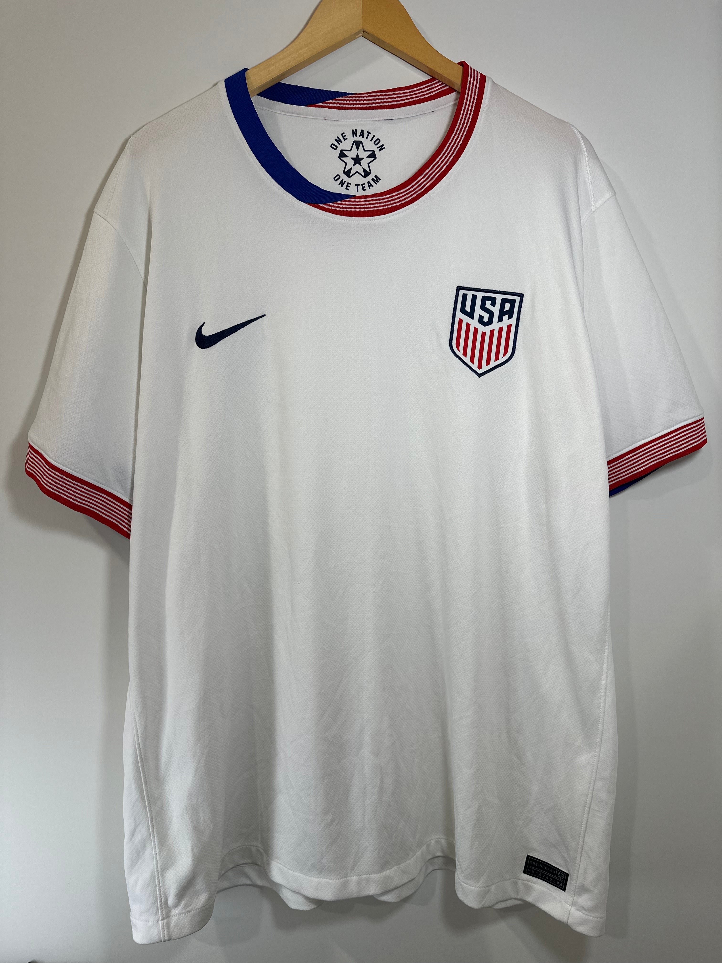 USA 2024-25 Home Soccer Jersey (3XL)