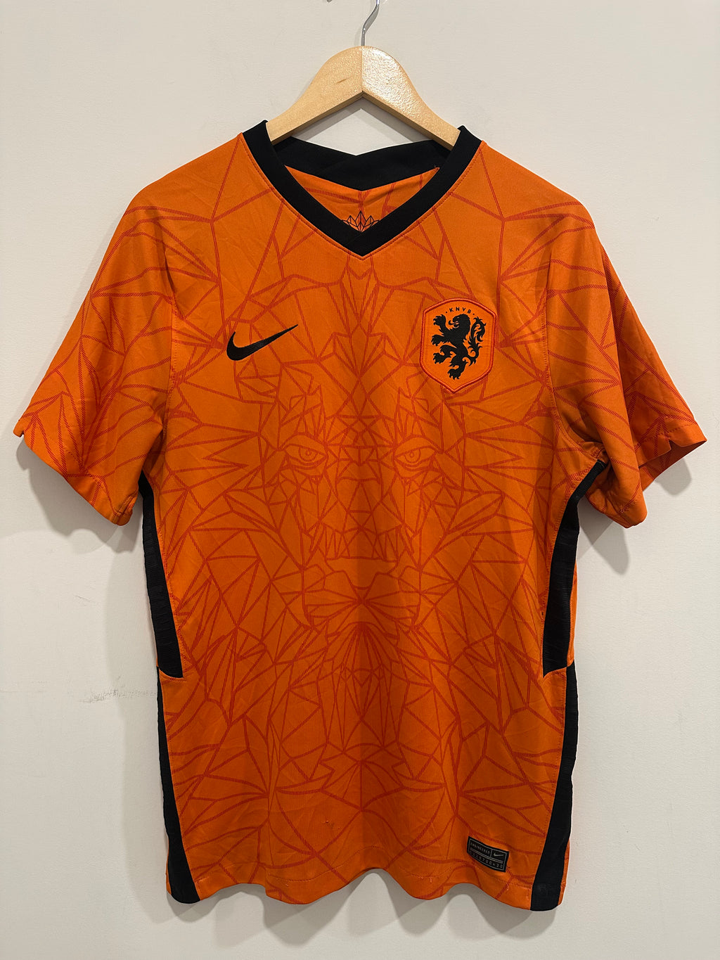 Netherlands 2020-21 Home Soccer Jersey (M)