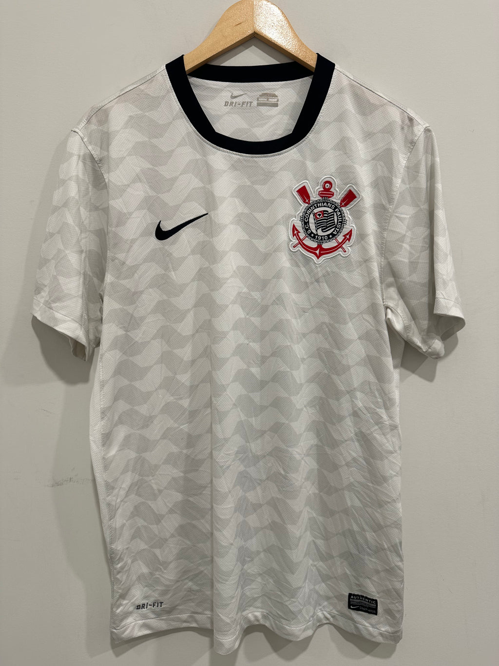 Corinthians 2012-13 Home Soccer Jersey #9 (M)