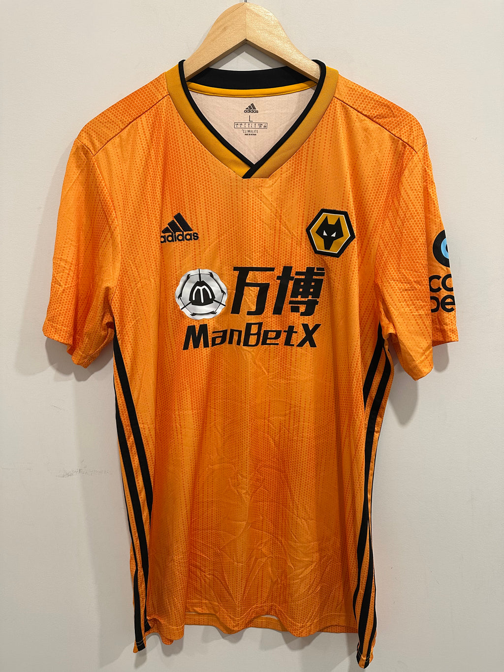 Wolverhampton 2019-20 Home Soccer Jersey (L)