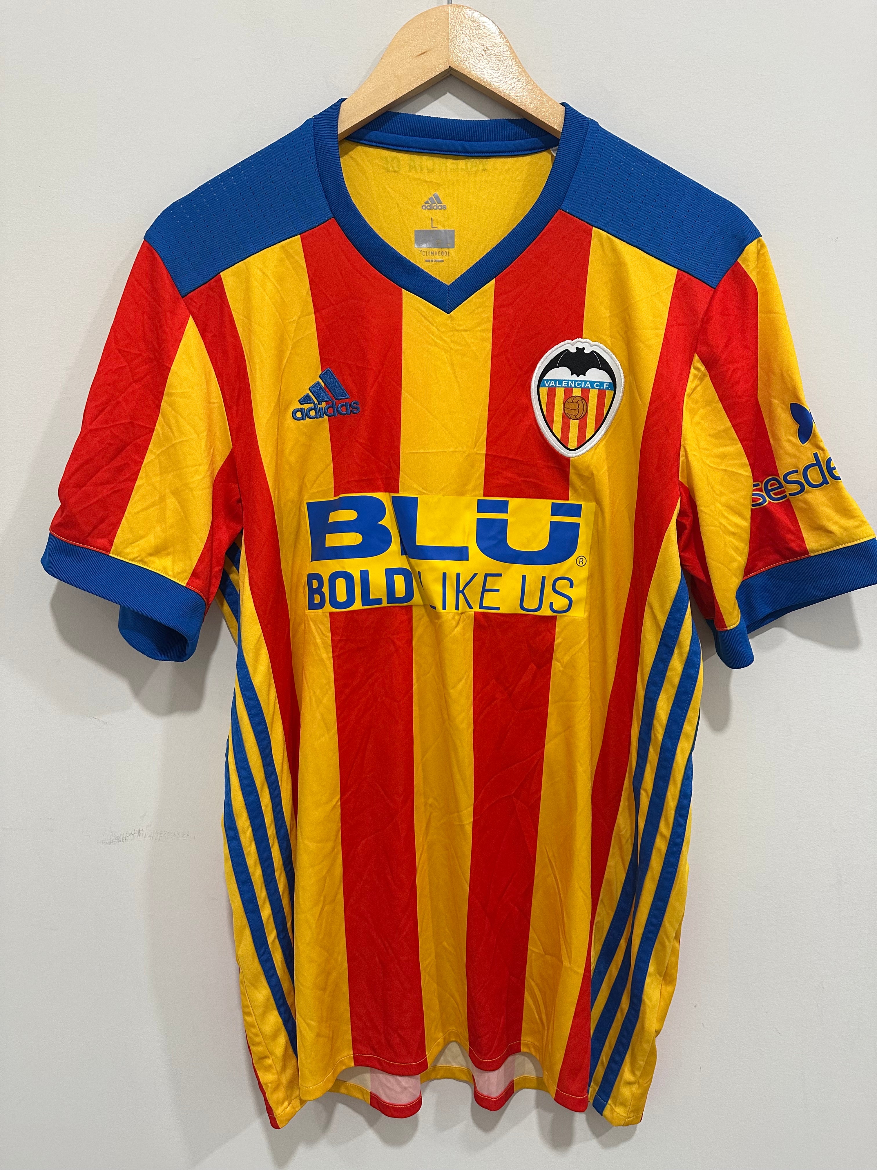Valencia 2017-18 Away Soccer Jersey (L)
